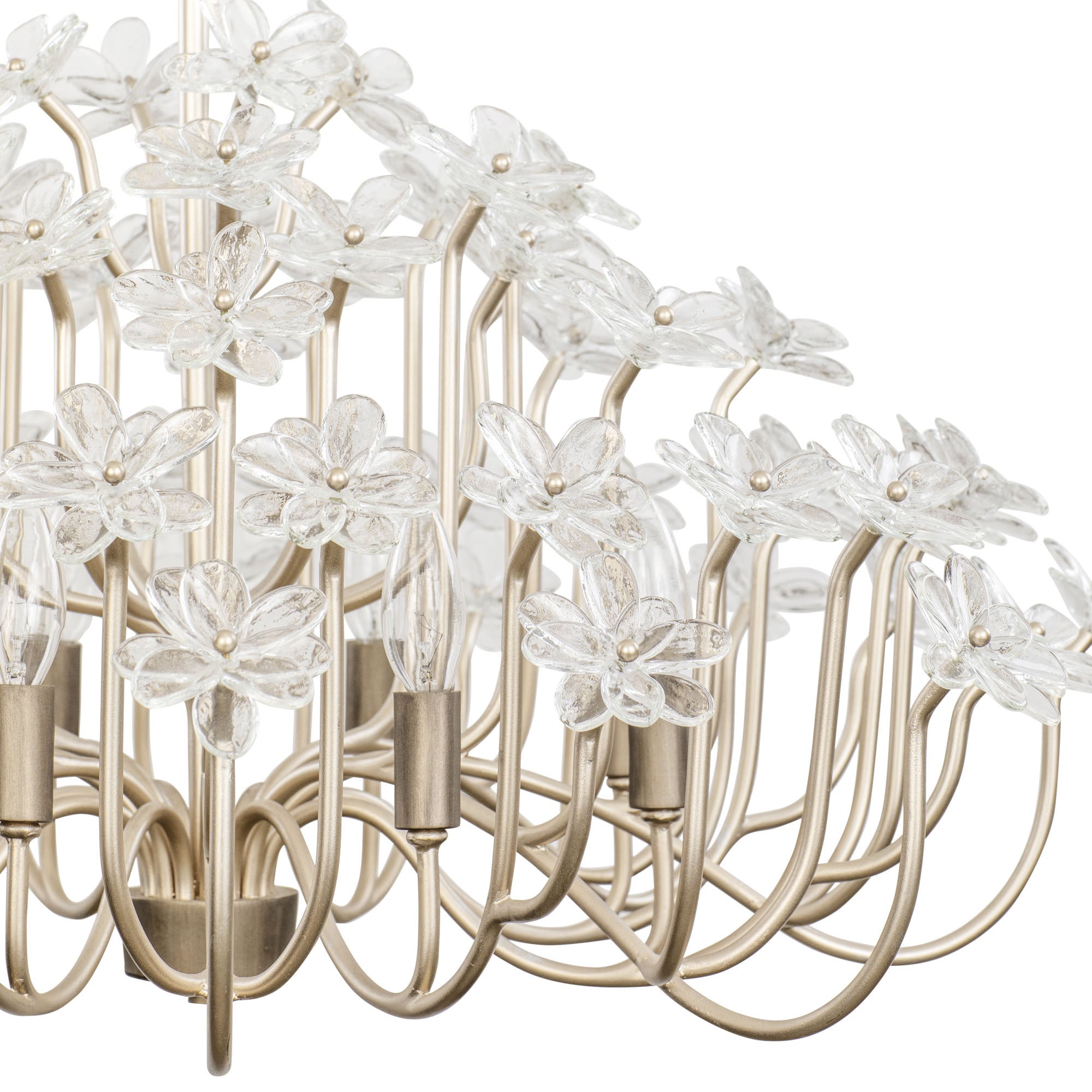 Wildflower 8 Light Chandelier - Gold Dust/Artifact