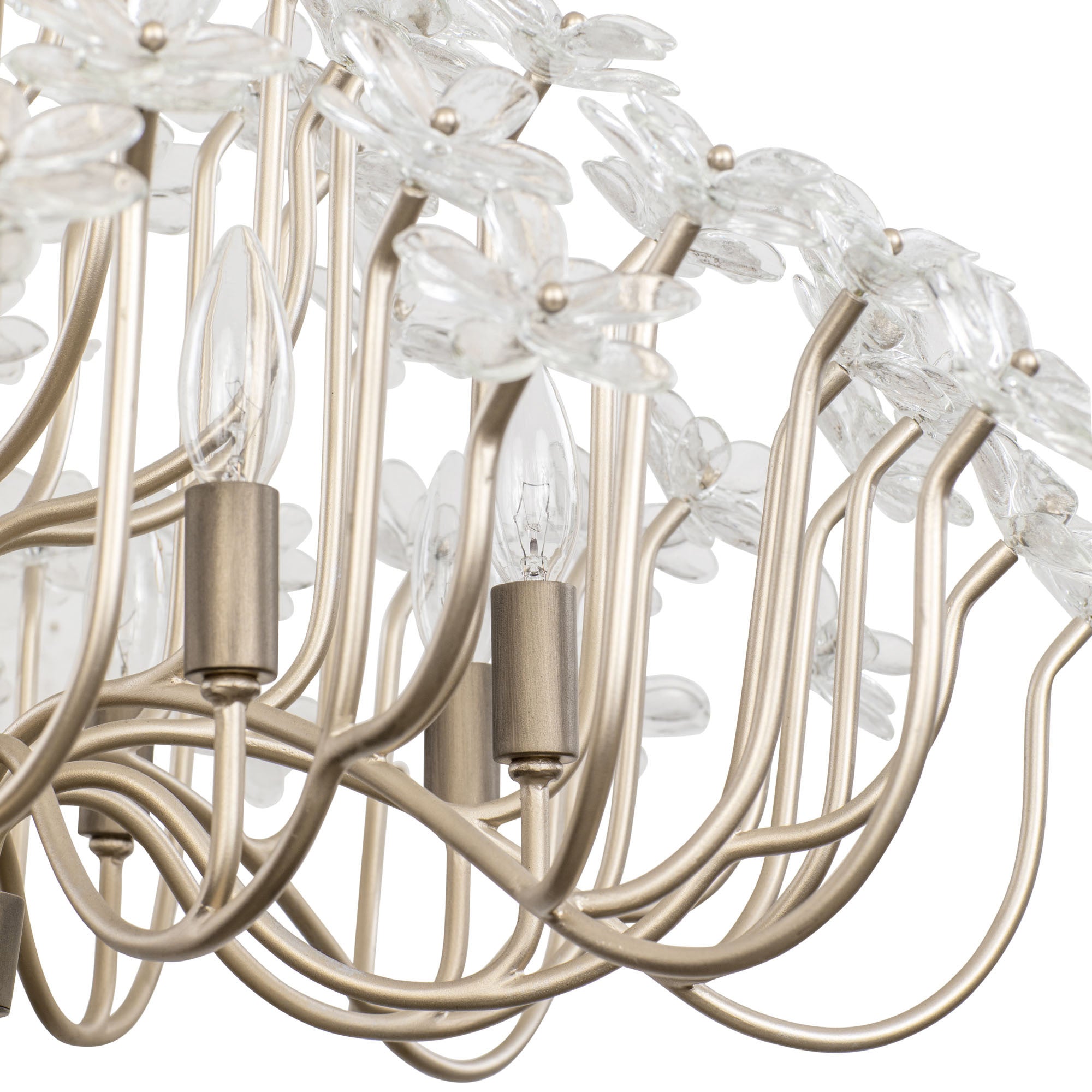 Wildflower 8 Light Chandelier - Gold Dust/Artifact