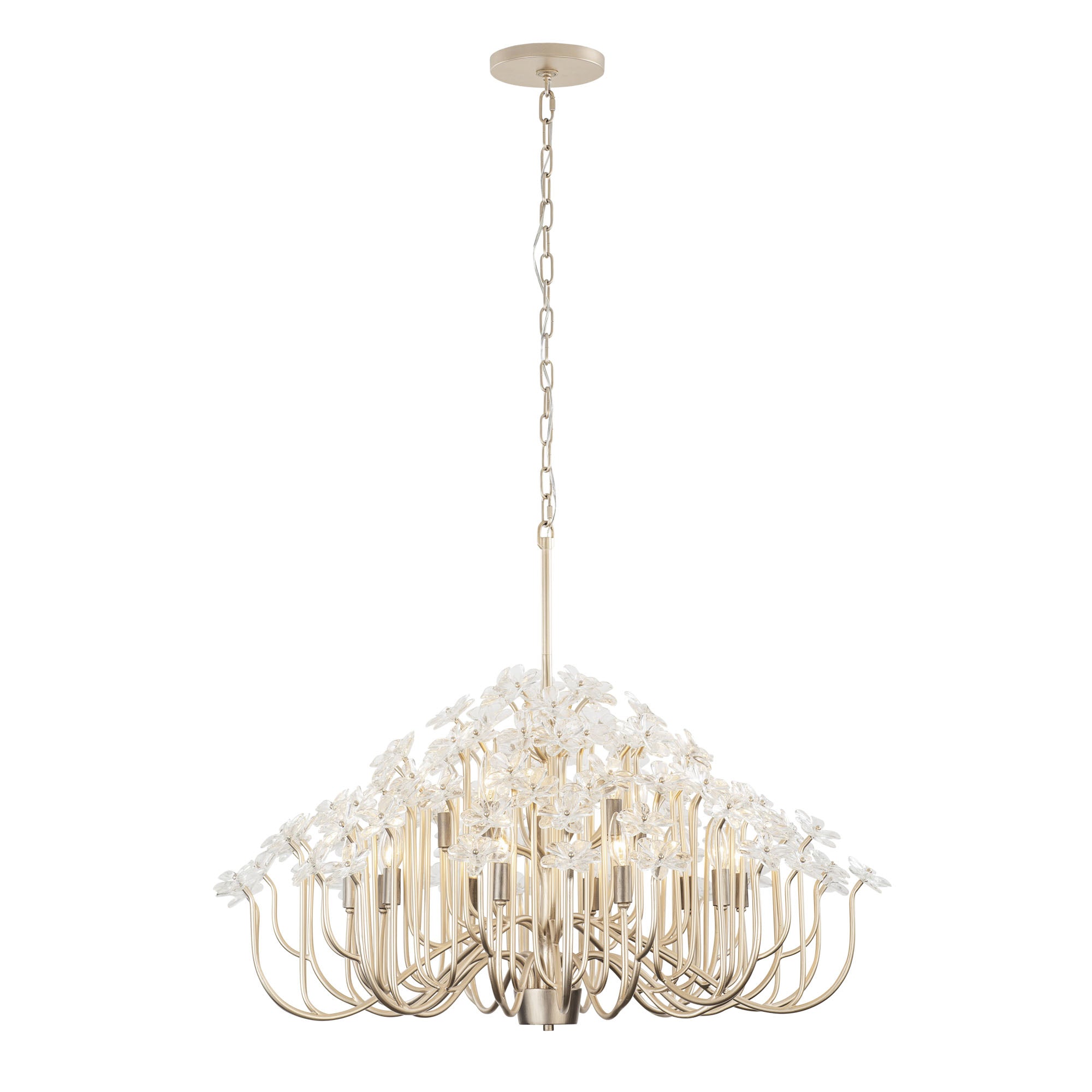 Wildflower 15 Light Chandelier - Gold Dust/Artifact