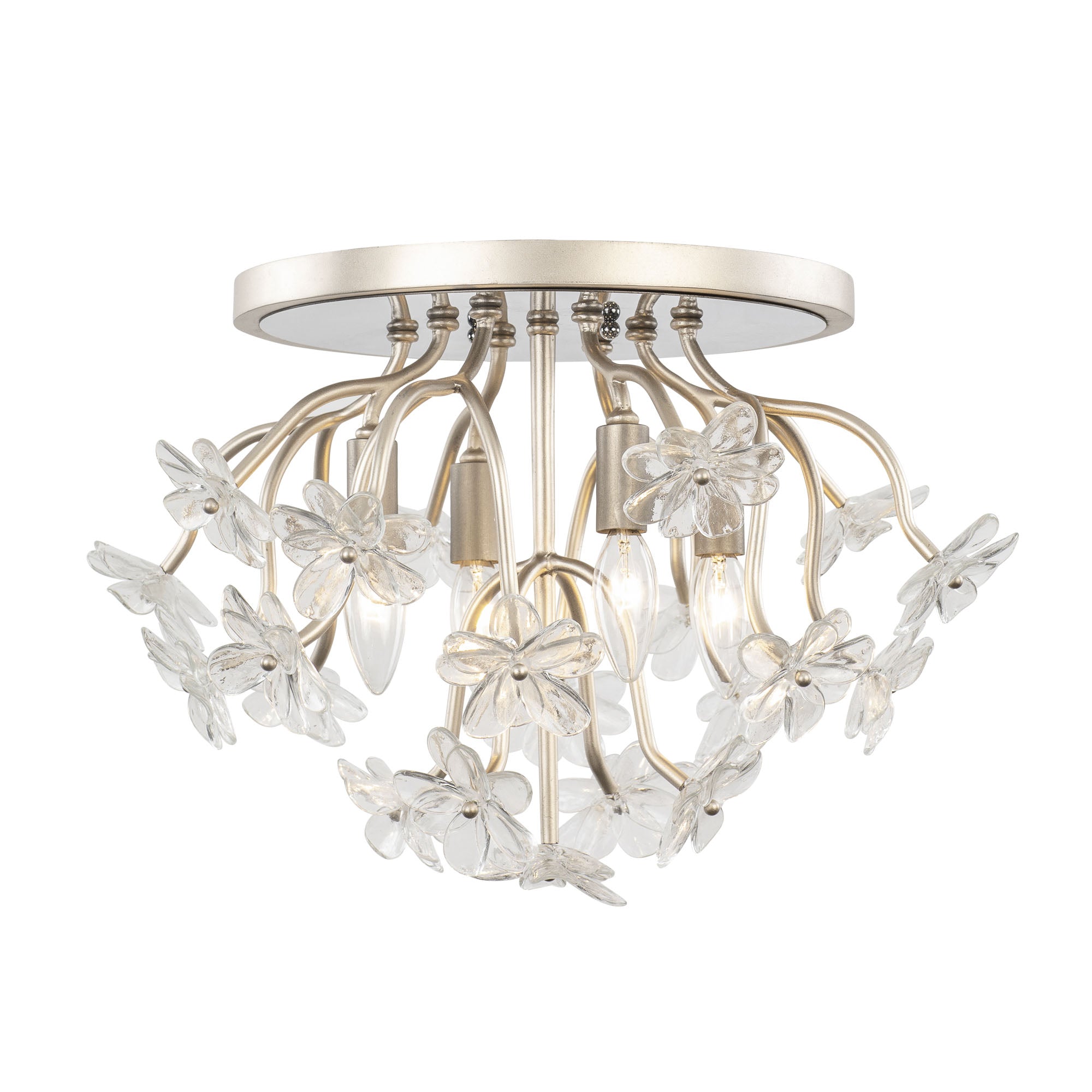 Wildflower 378S04GDAR 4-Lt Ceiling Light - Gold Dust/Artifact