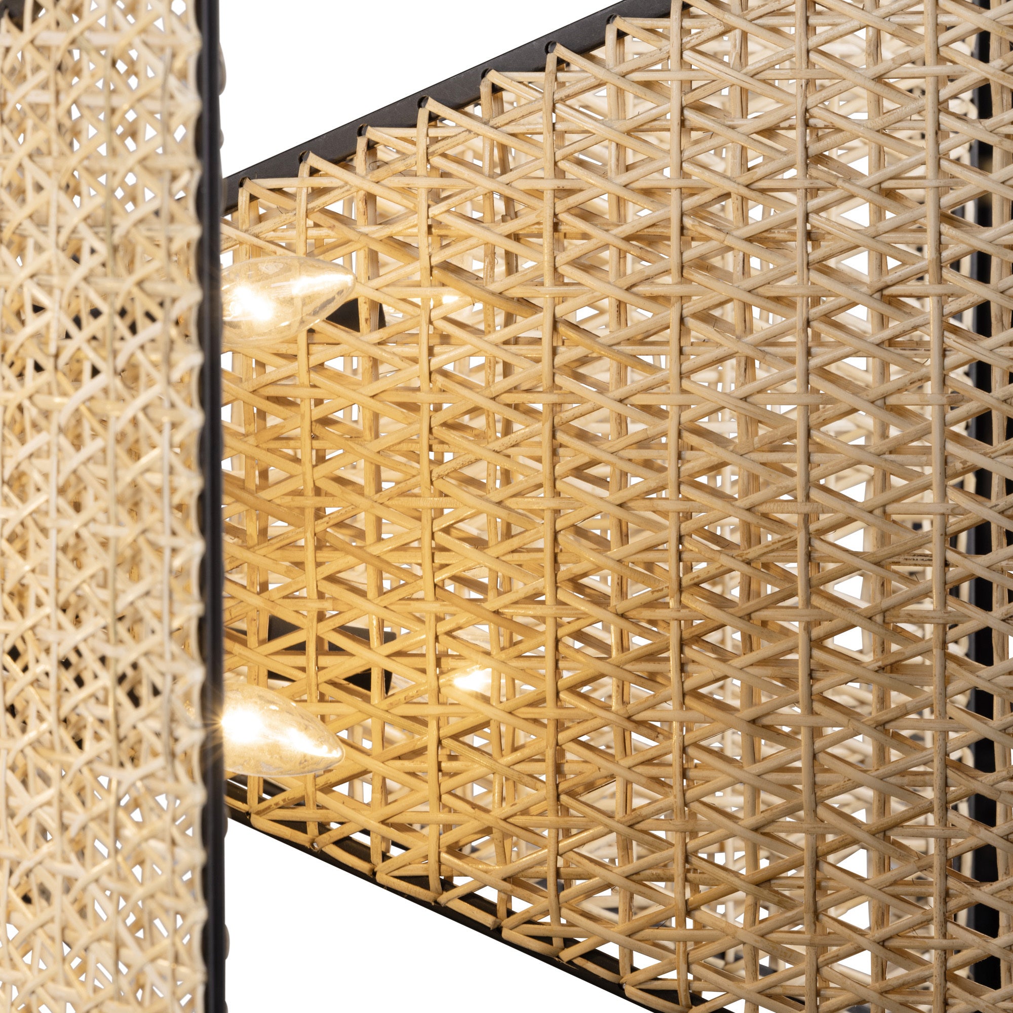 Machina 16 Light Chandelier - Matte Black/Sulihiya