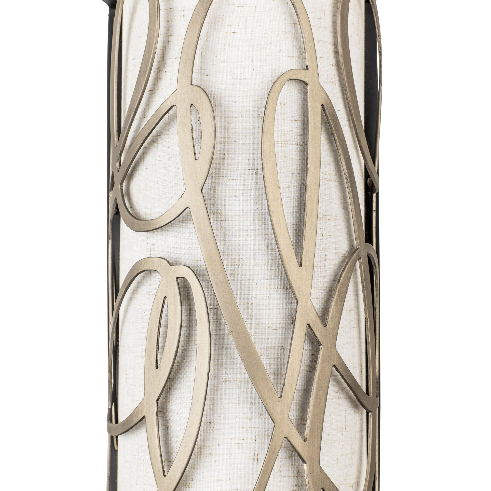 Scribble 2-Light Sconce - Matte Black/Artifact