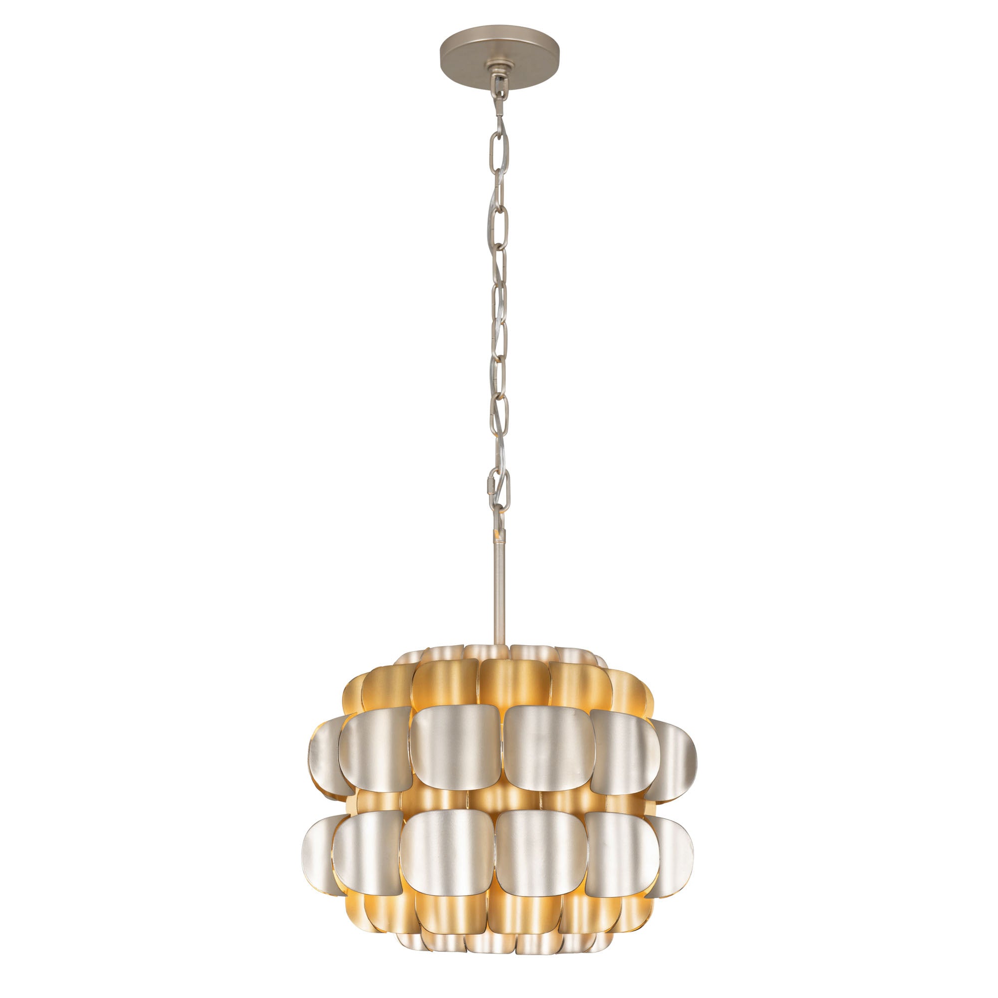 Swoon 1 Light Pendant - Antique Gold/Gold Dust