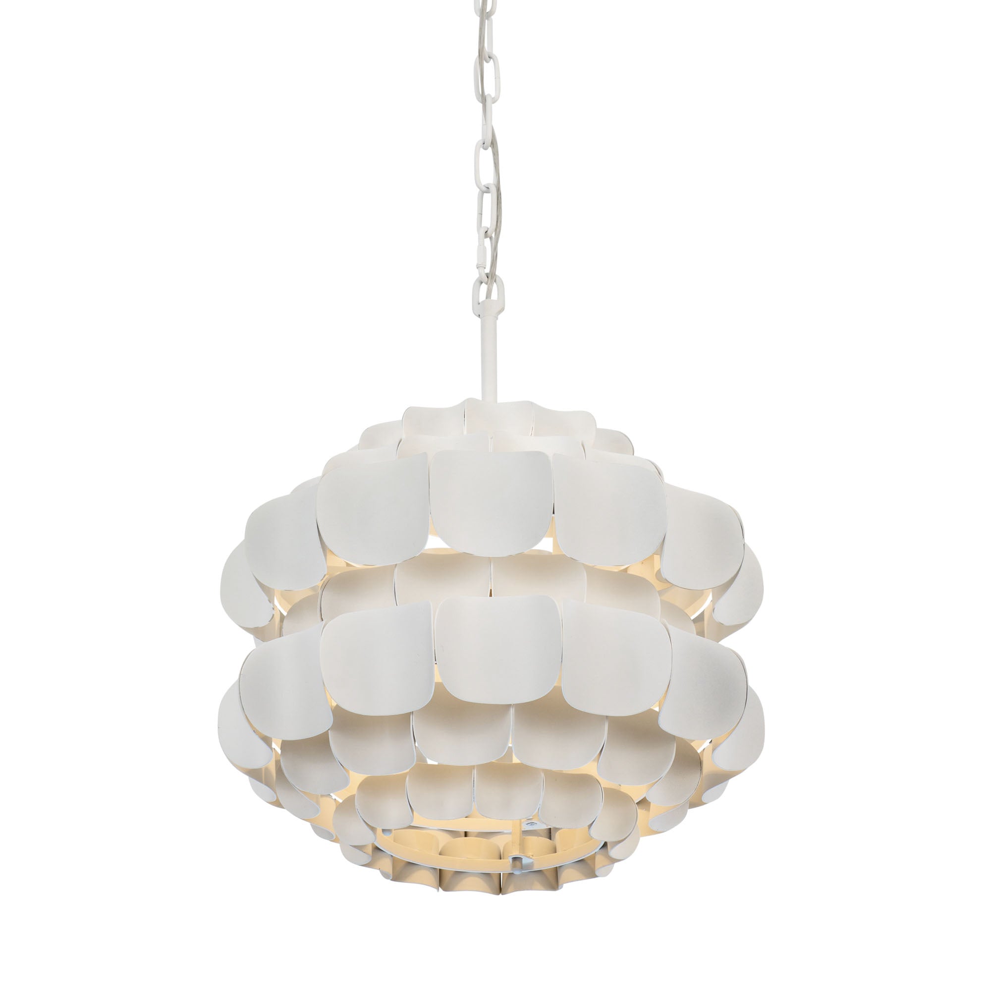 Swoon 1 Light Pendant - Matte White