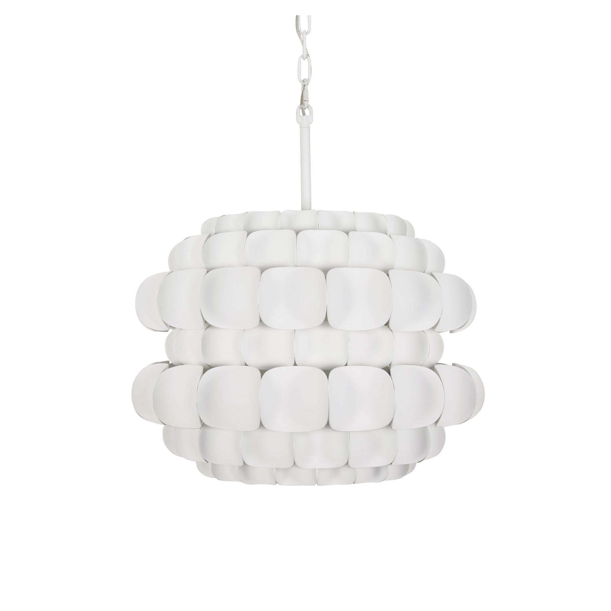Swoon 3 Light Pendant - Matte White