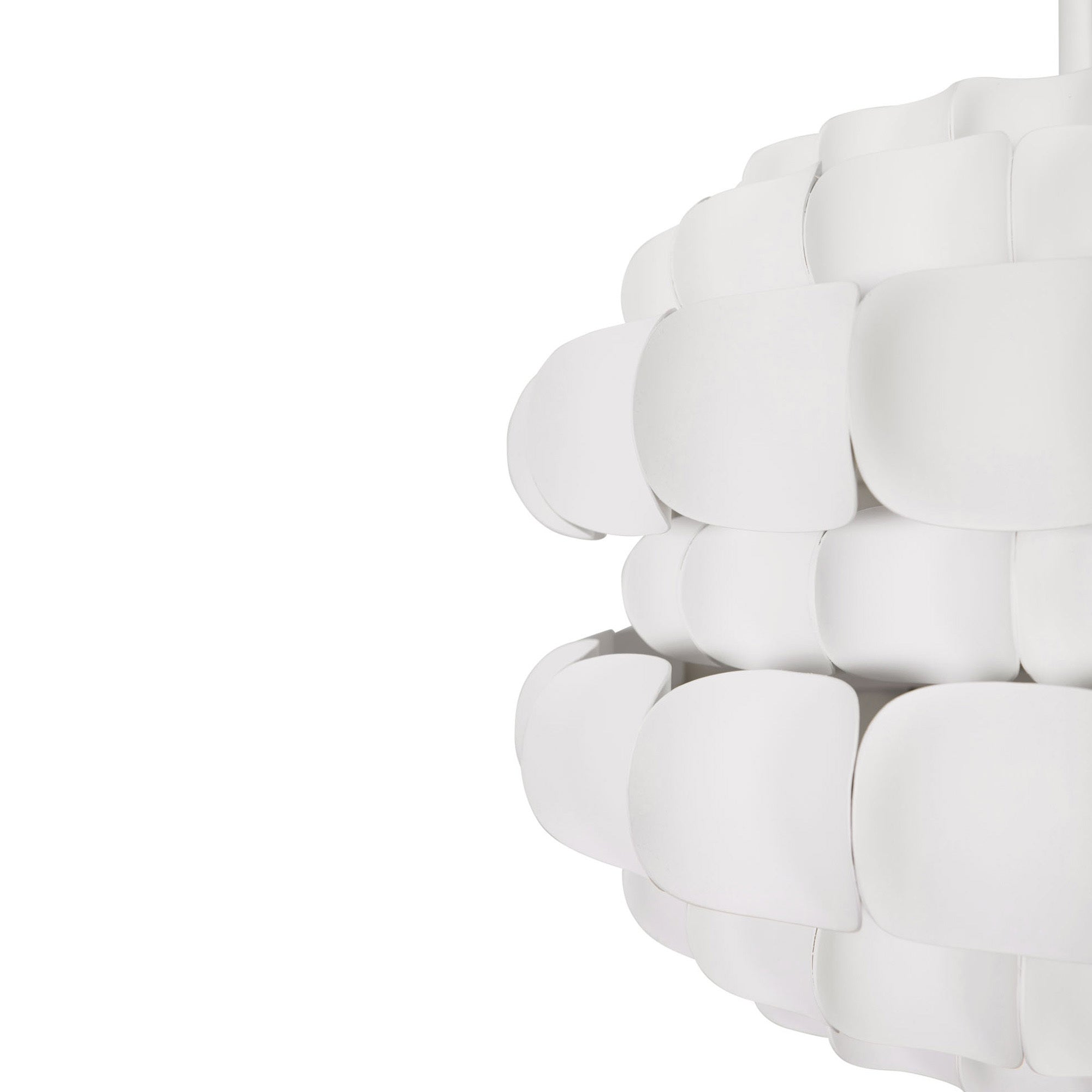 Swoon 3 Light Pendant - Matte White