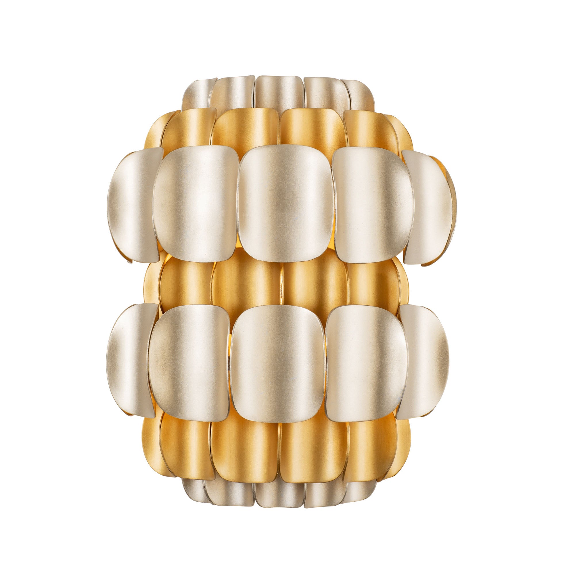 Swoon 1 Light Sconce - Antique Gold/Gold Dust