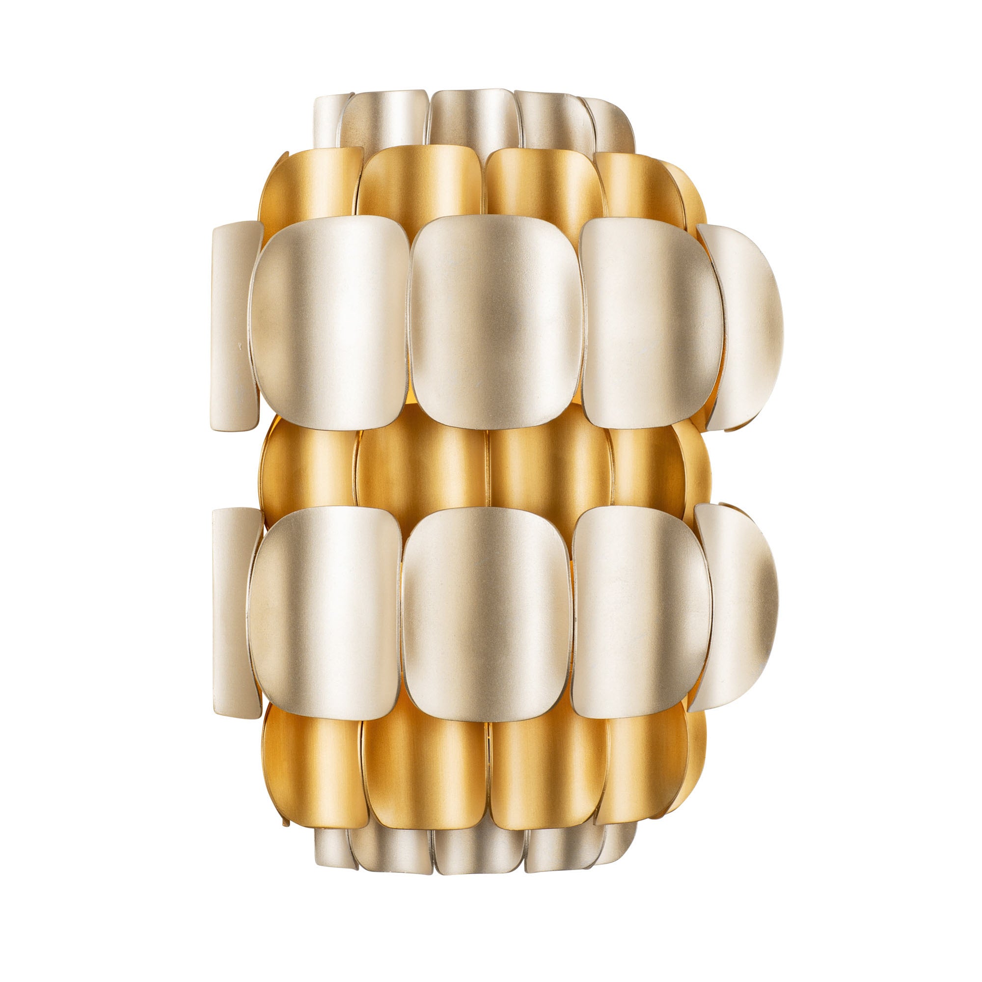 Swoon 1 Light Sconce - Antique Gold/Gold Dust