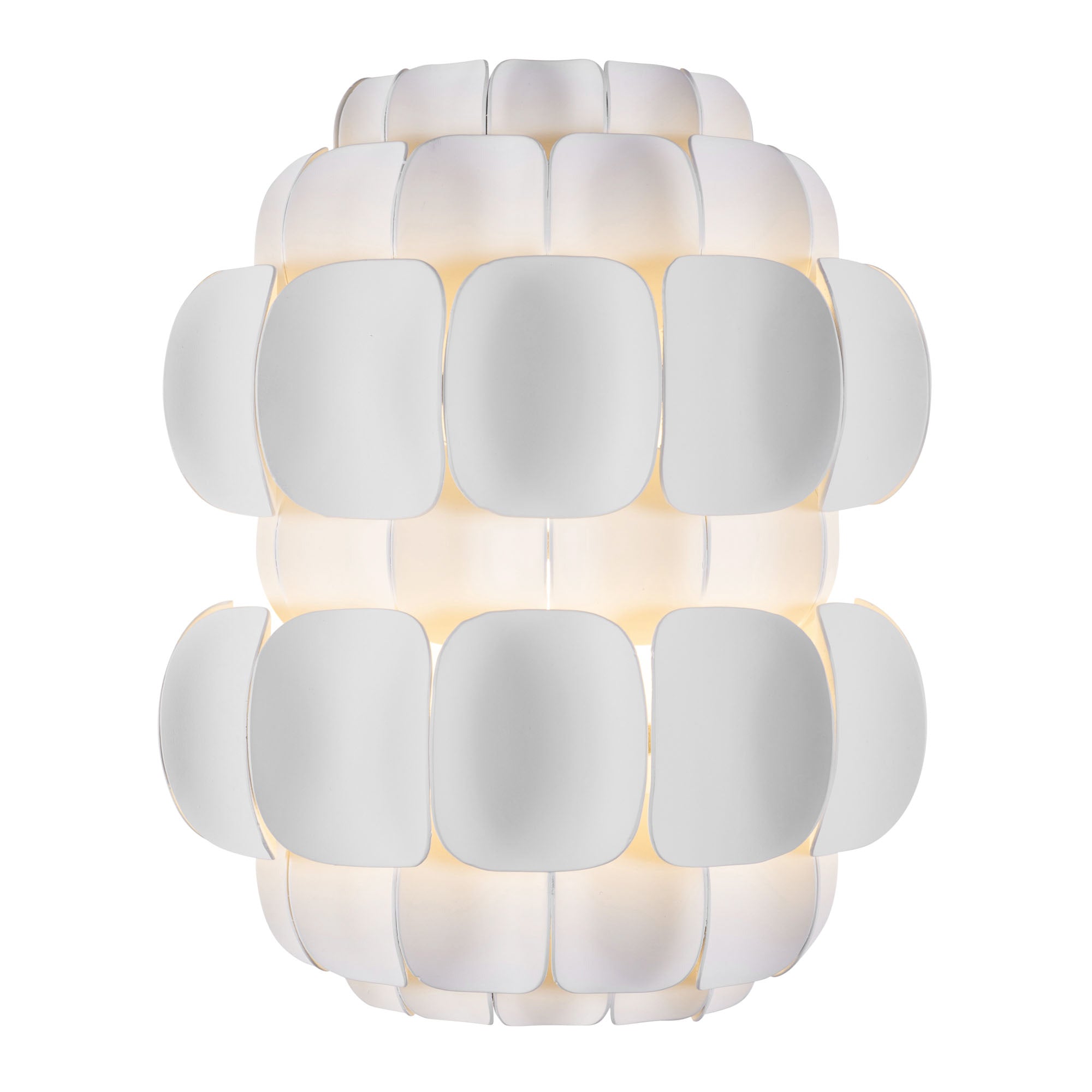 Swoon 1 Light Sconce - Matte White