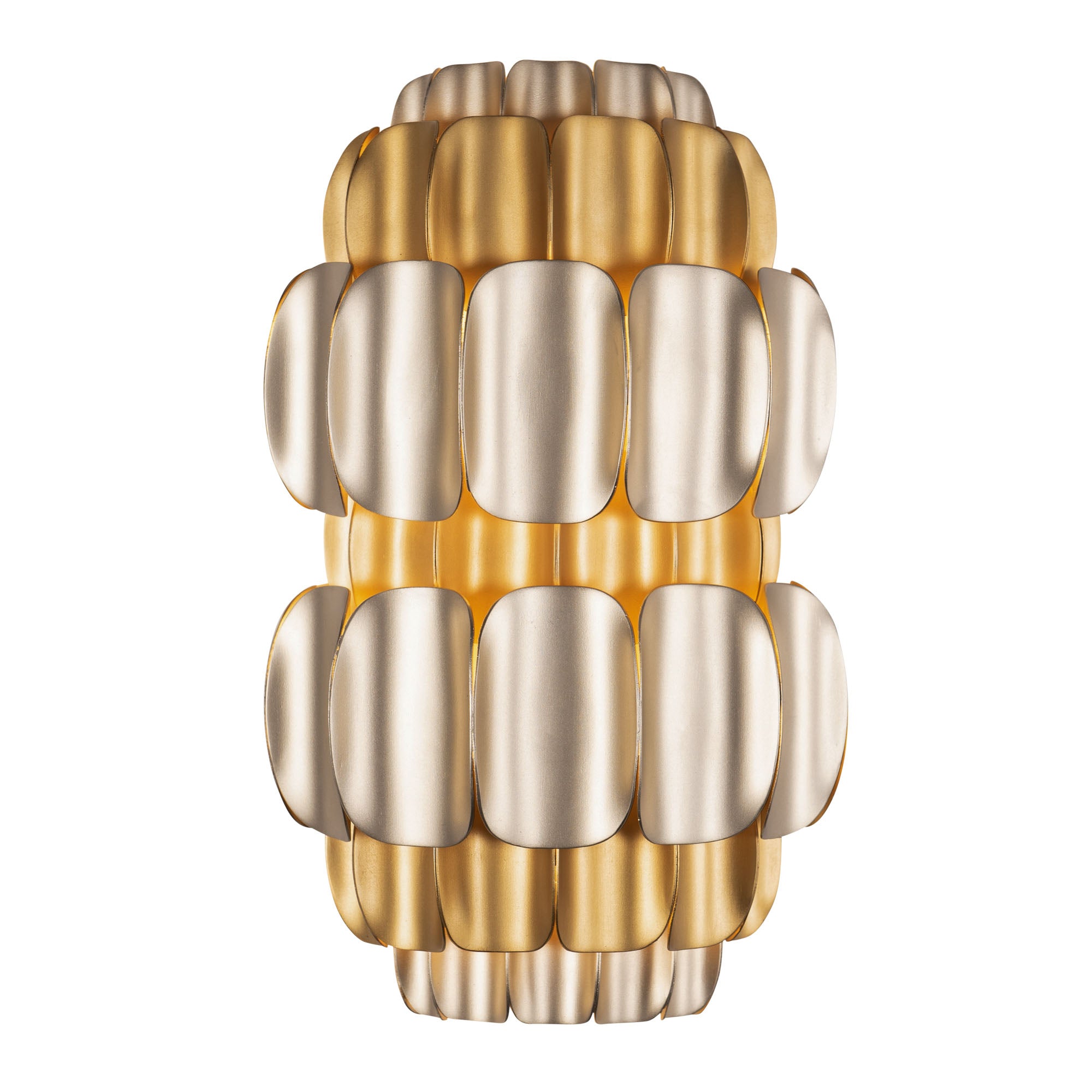 Swoon 2 Light Sconce - Antique Gold/Gold Dust
