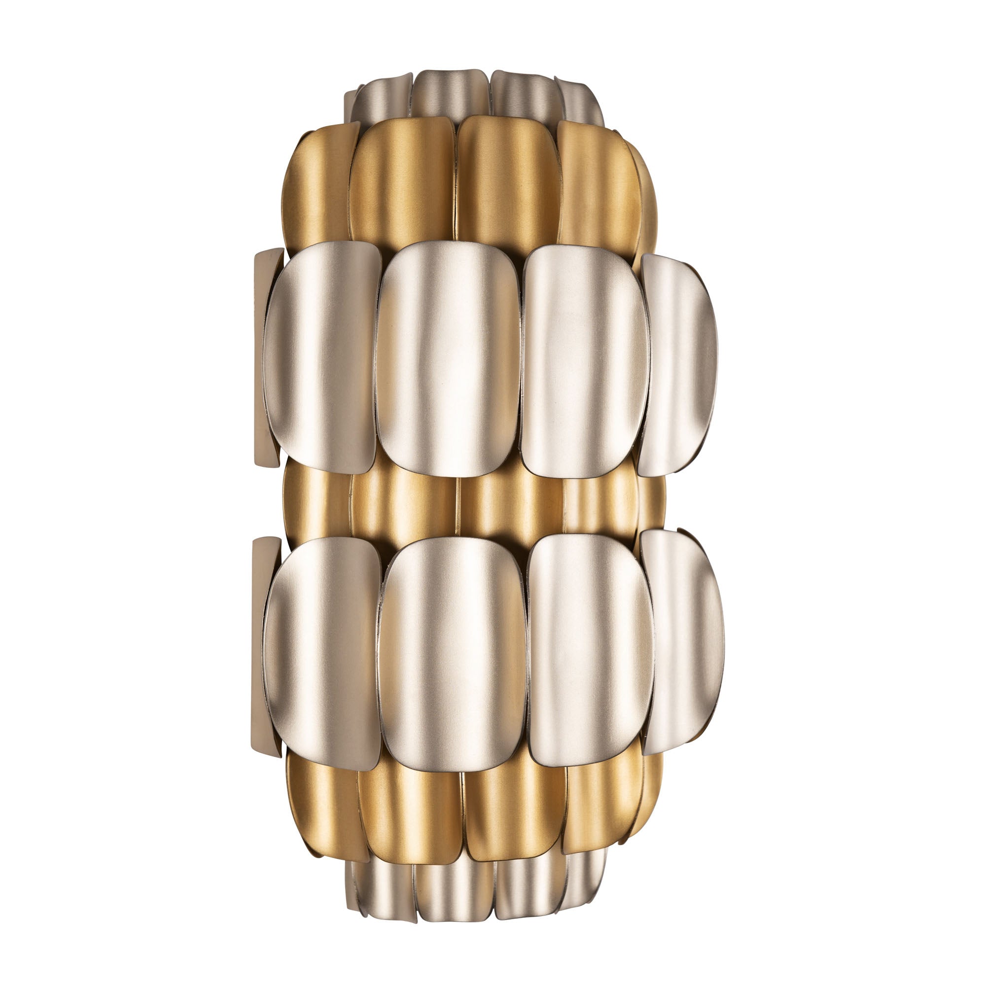 Swoon 2 Light Sconce - Antique Gold/Gold Dust
