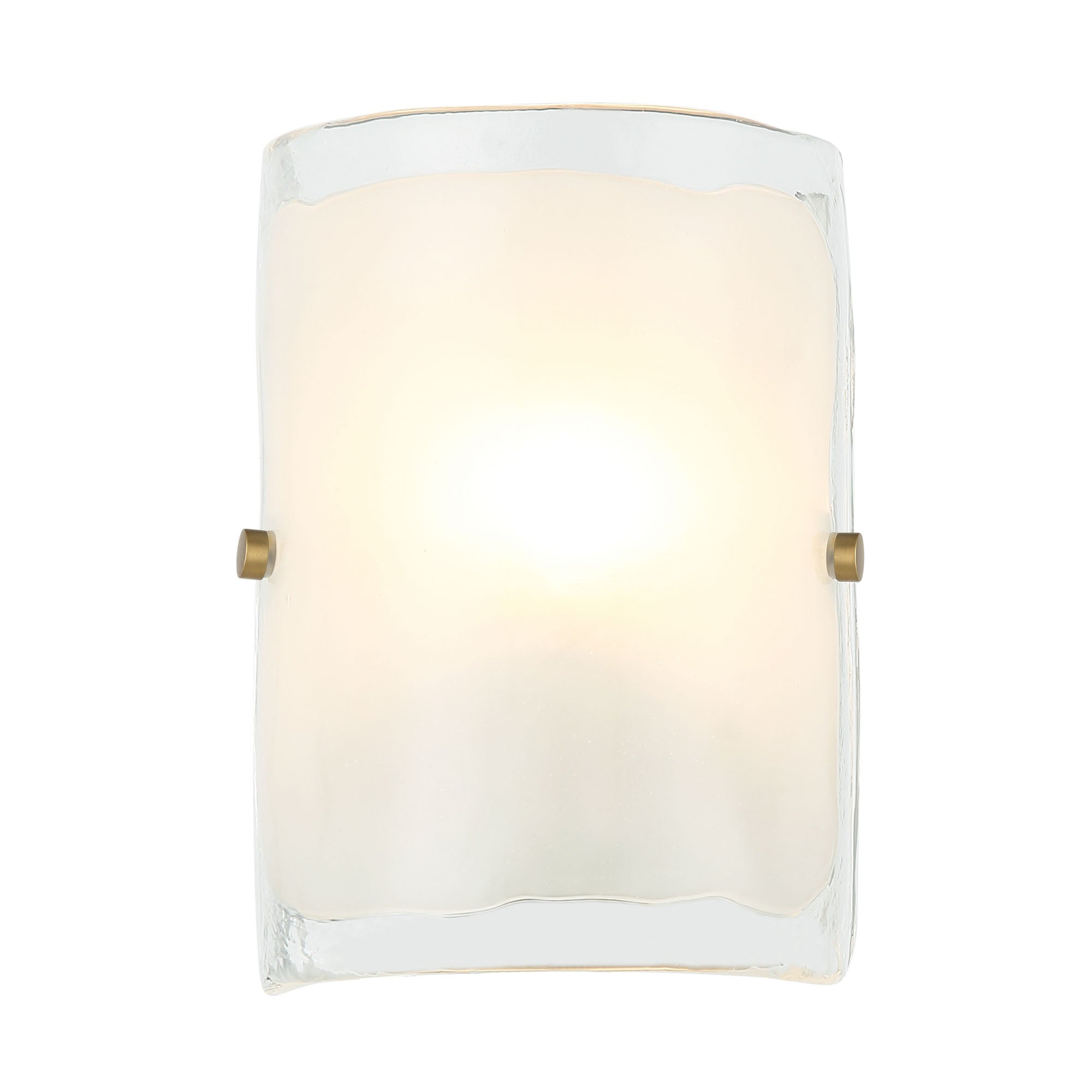 Fairchild 385W01BNS 1-Lt Wall Sconce - Black/Polished Nickel/Satin Brass