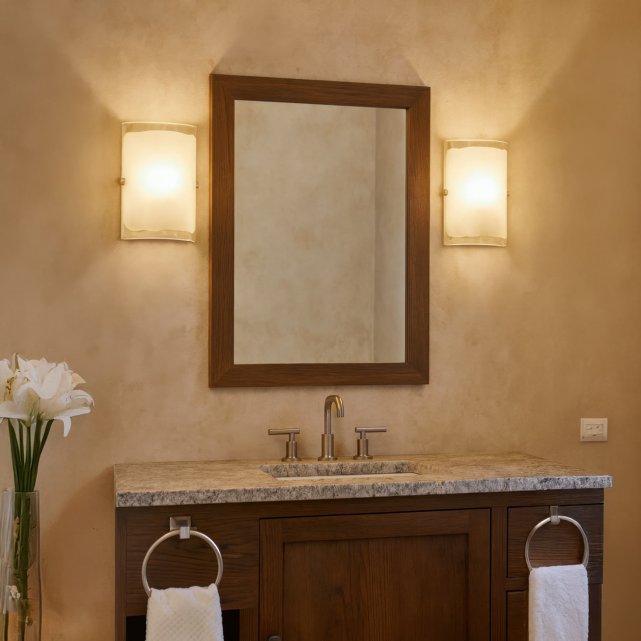 Fairchild 1-Light Sconce - Black/Polished Nickel/Satin Brass