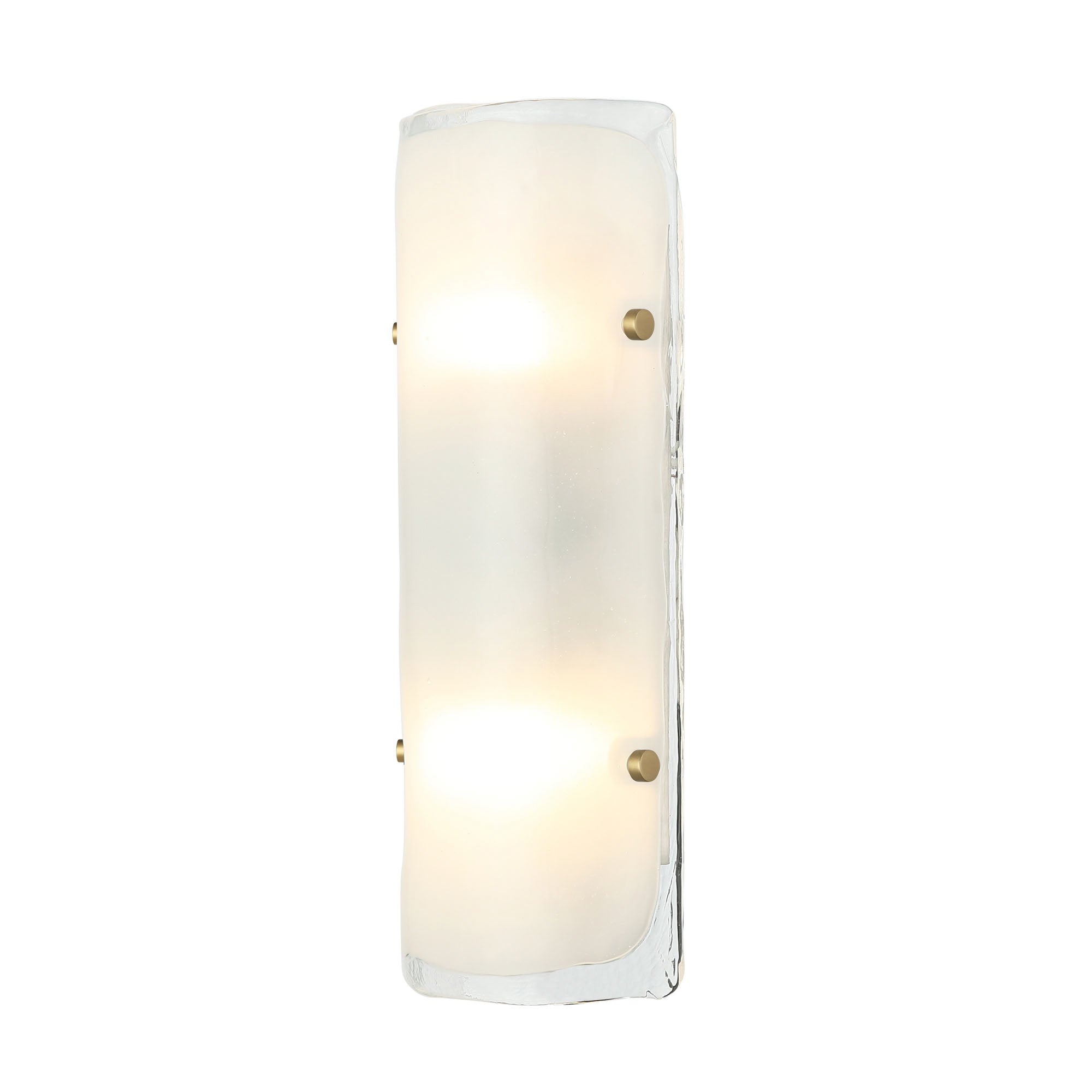 Fairchild 2-Light Sconce - Black/Polished Nickel/Satin Brass