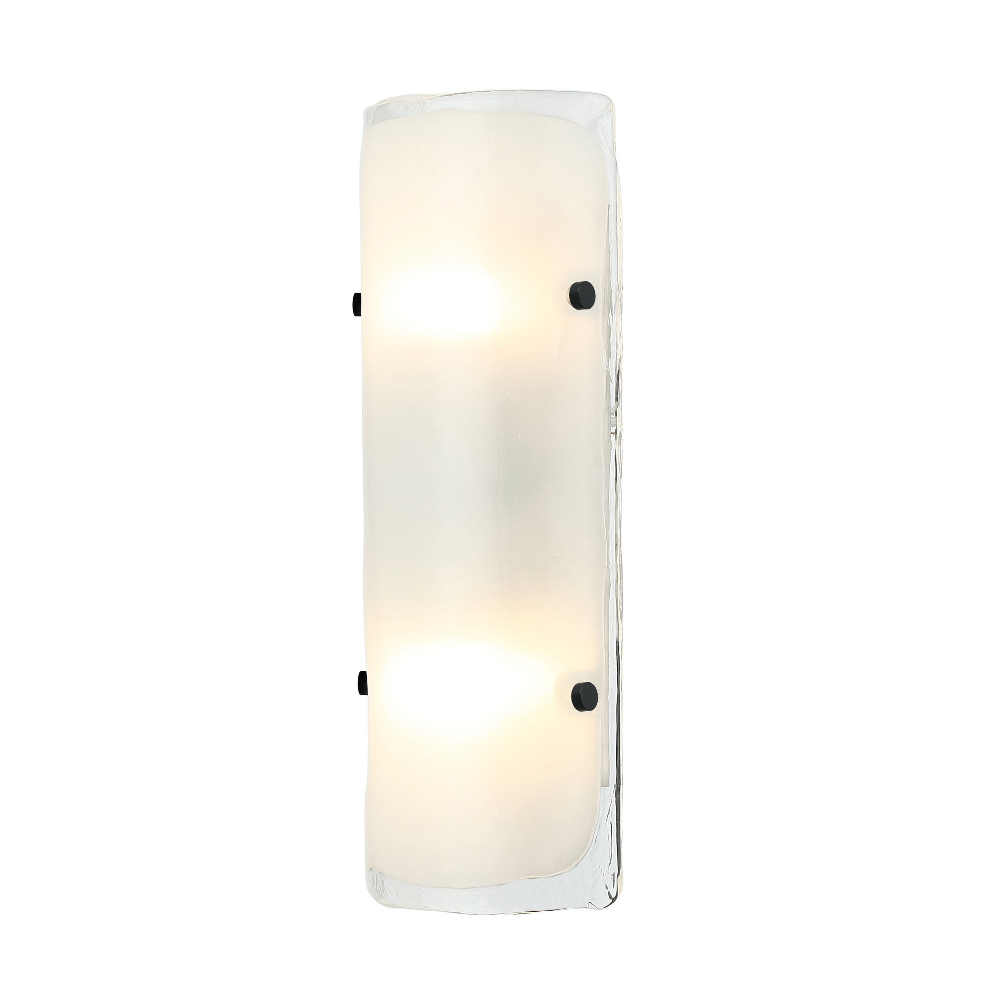 Fairchild 2 Light Sconce - Black/Polished Nickel/Satin Brass