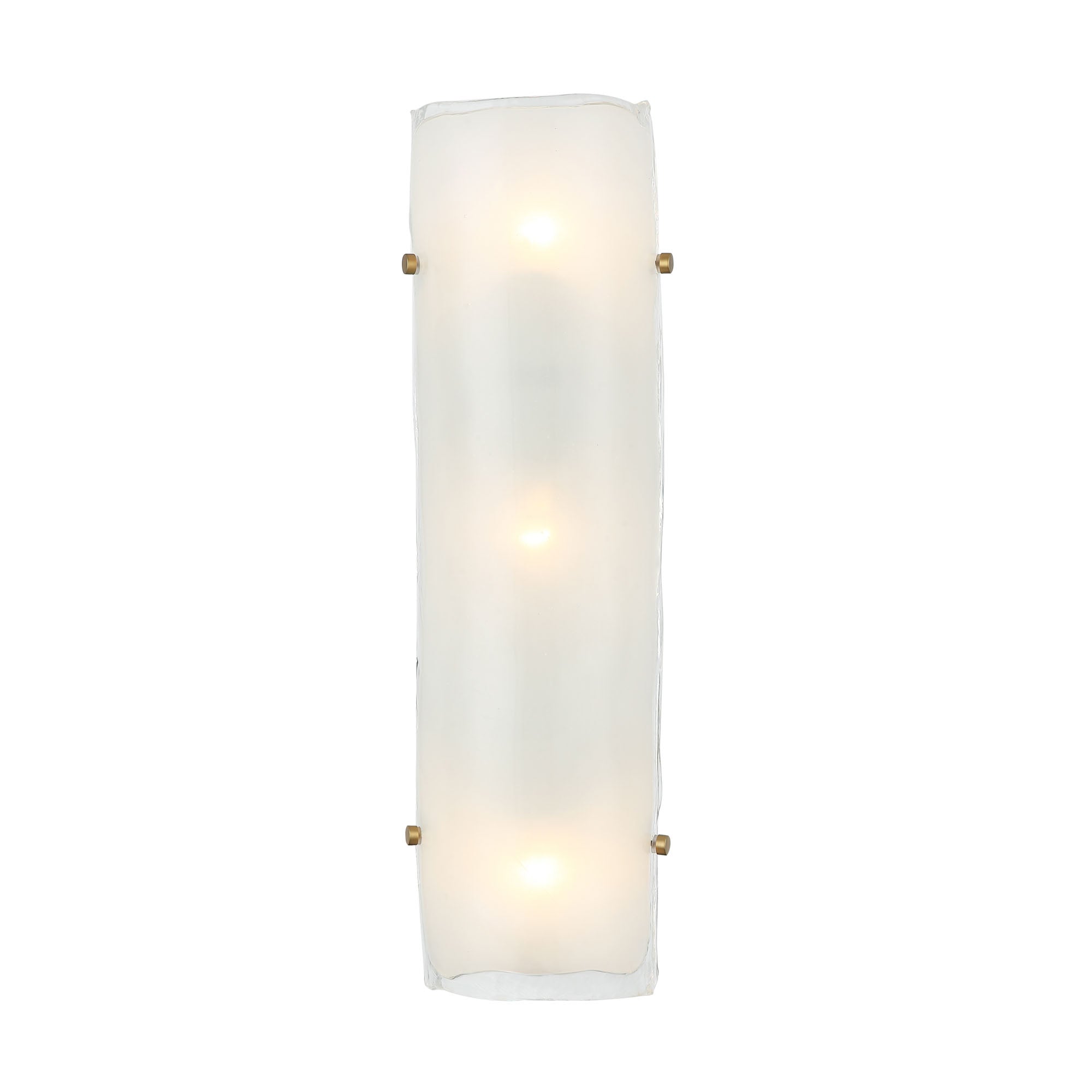 Fairchild 385W03BNS 3-Lt Wall Sconce - Black/Polished Nickel/Satin Brass