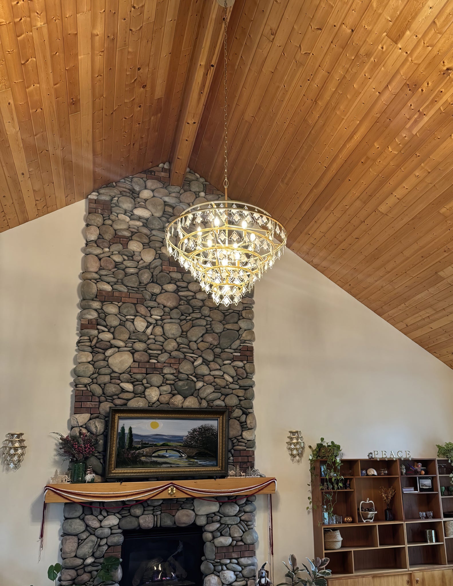 Fleur 10-Light Chandelier - French Gold