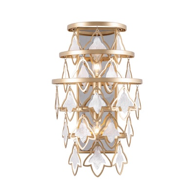 Fleur 2 Light Sconce - French Gold