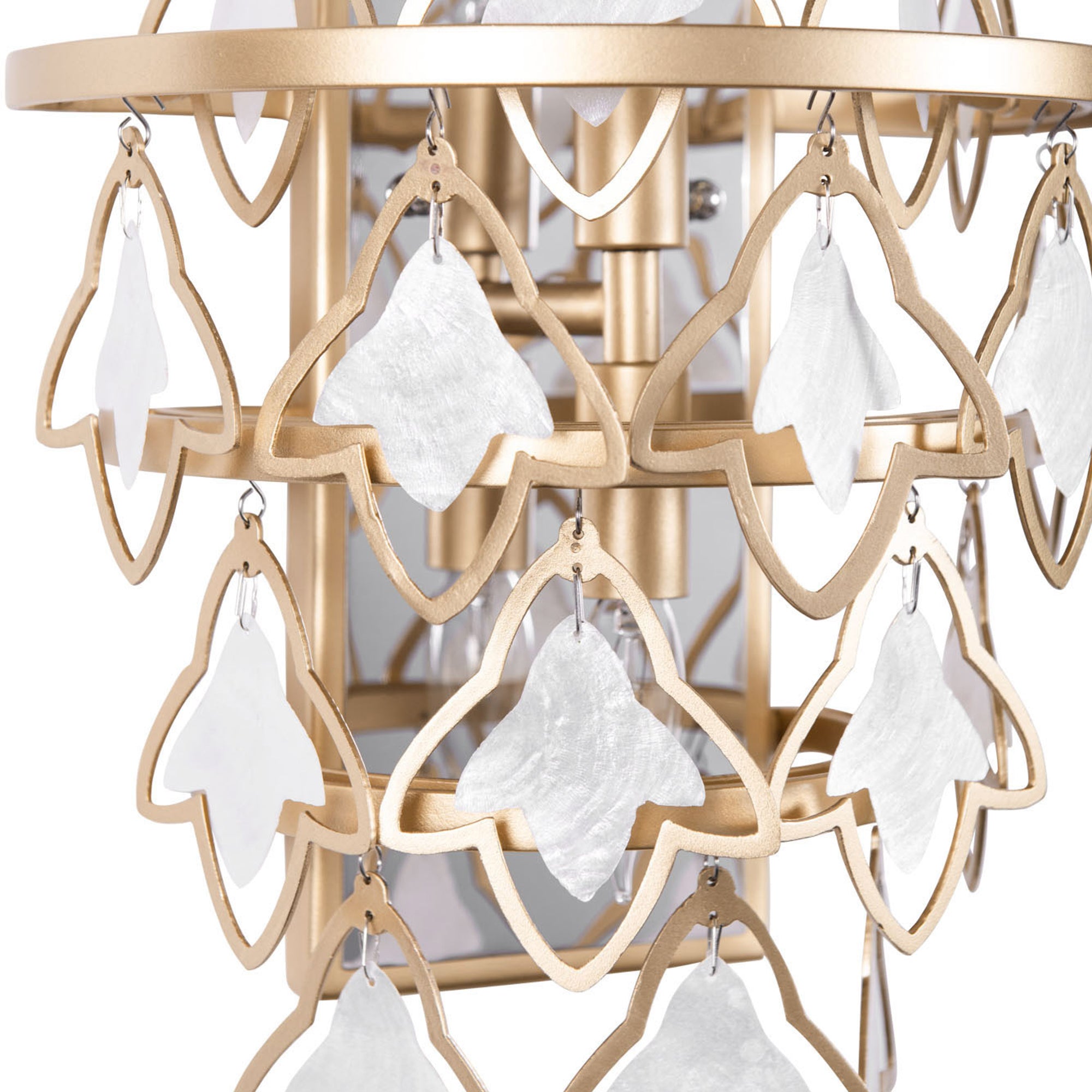 Fleur 2-Light Sconce - French Gold