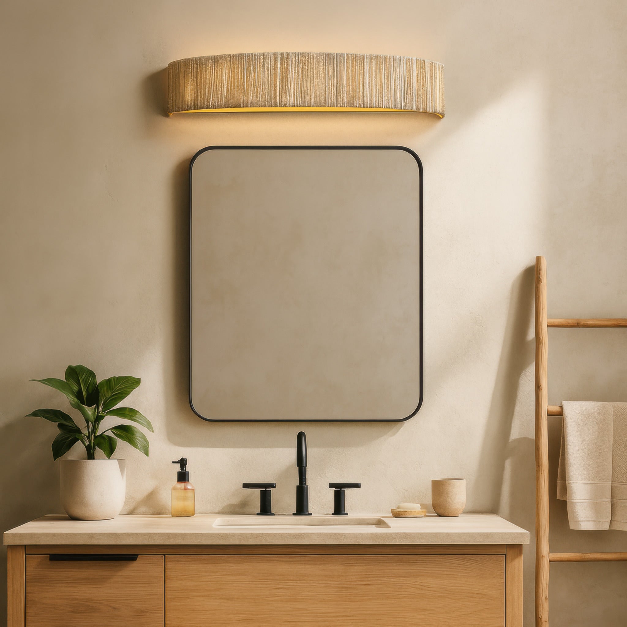 Jacob's Ladder 4-Light Bath - French Gold