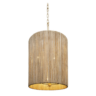 Jacob's Ladder 6 Light Foyer - French Gold