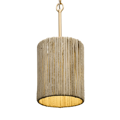 Jacob's Ladder 1 Light Mini Pendant - French Gold