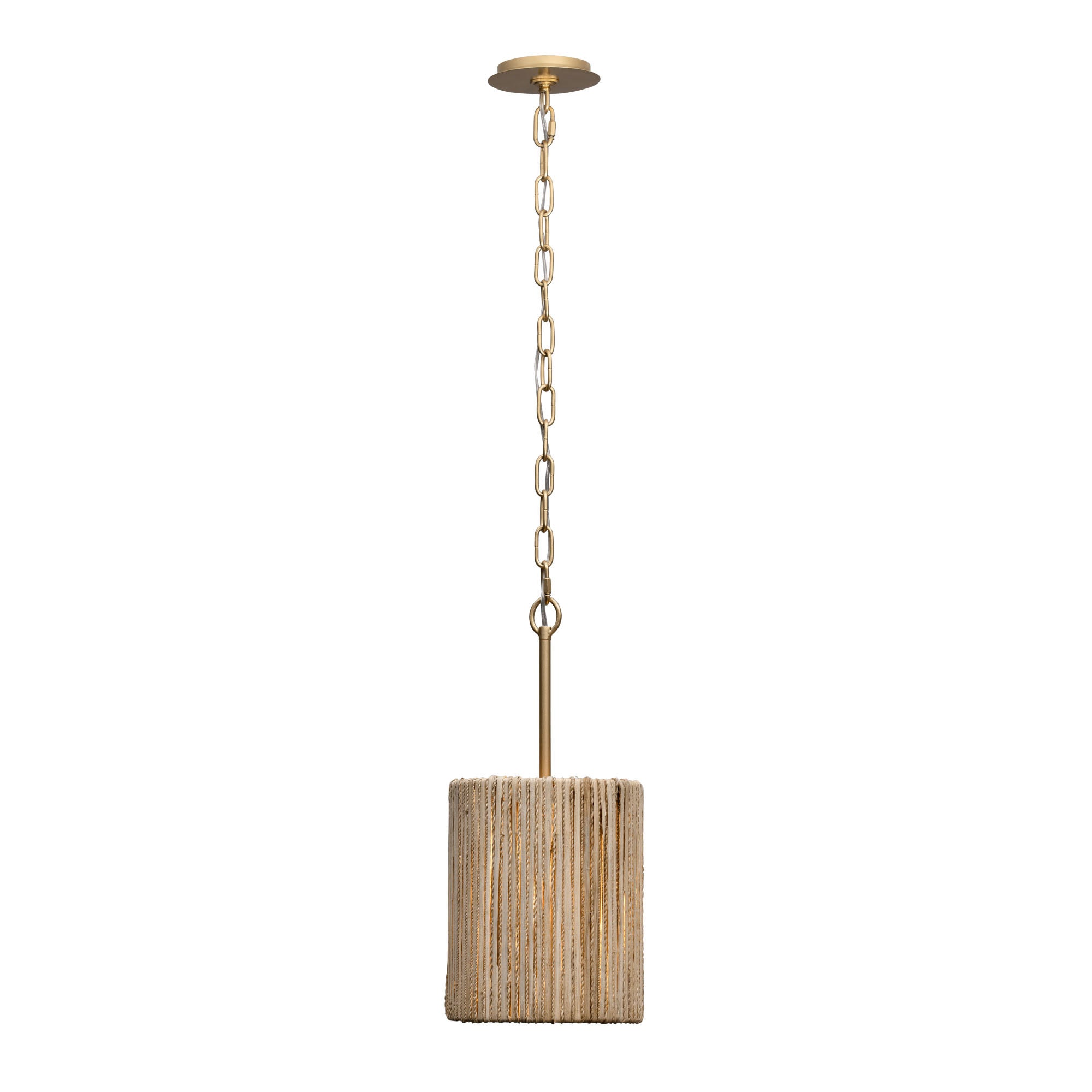 Jacob's Ladder 1 Light Mini Pendant - French Gold