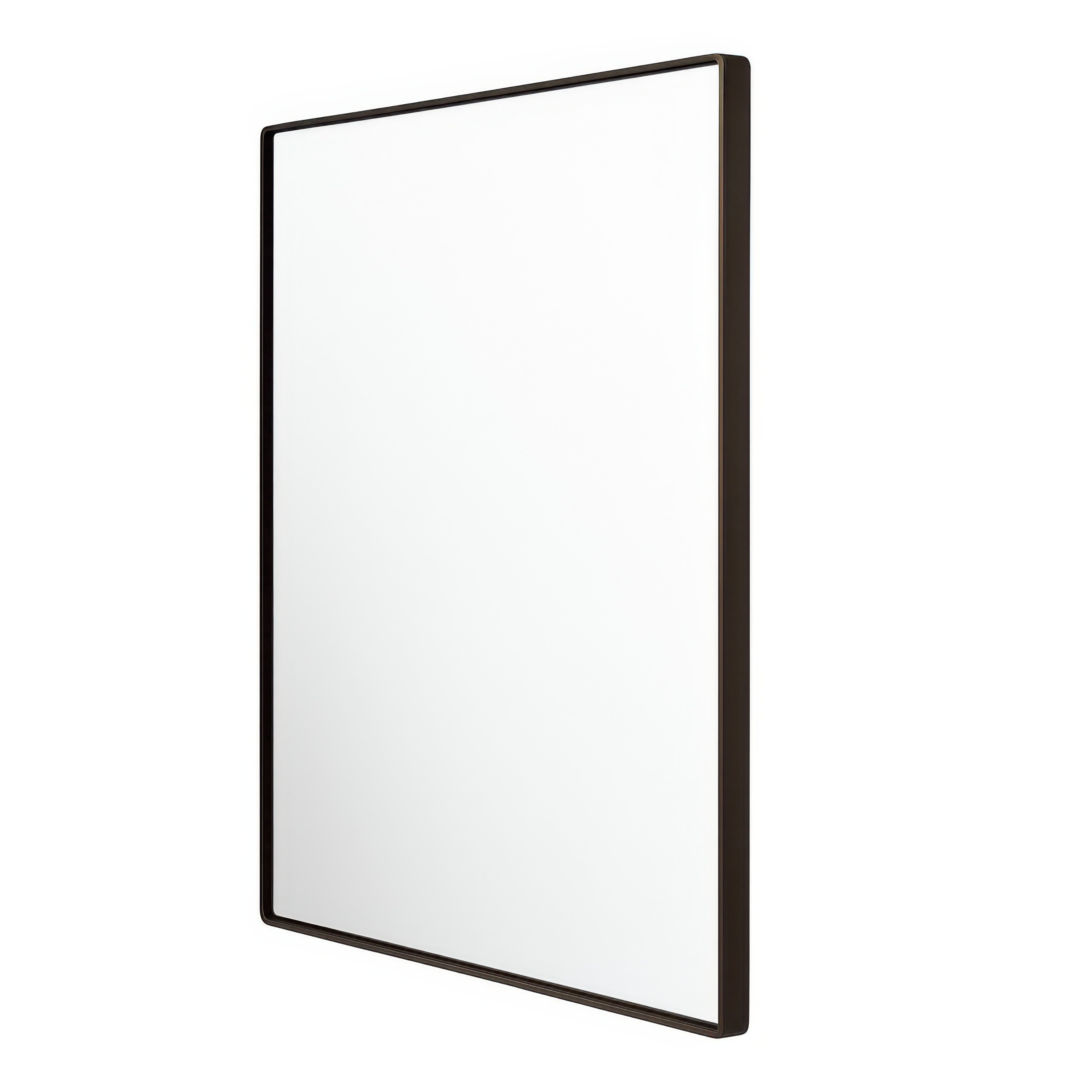 Kye 30x30 Rounded Square Wall Mirror - Bronze