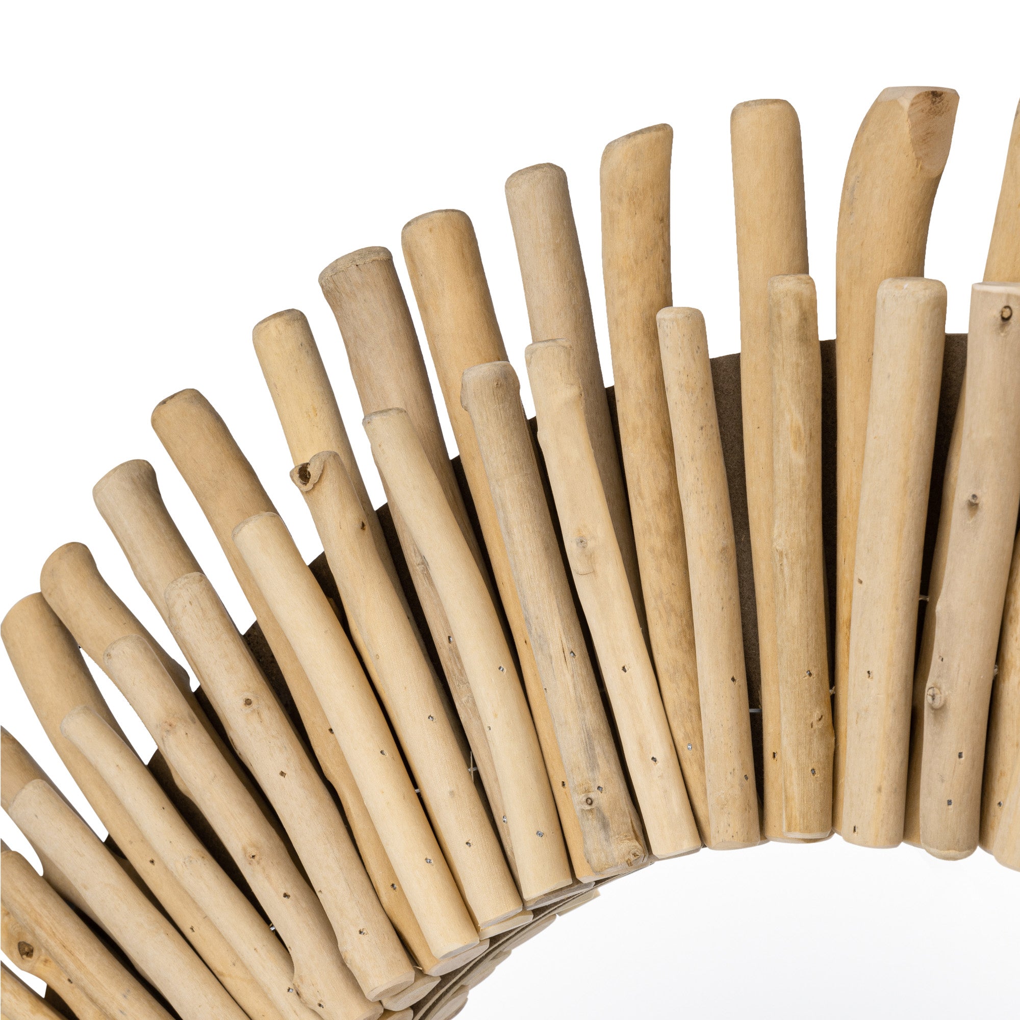 Drifter 34-in Wall Mirror - Natural Driftwood