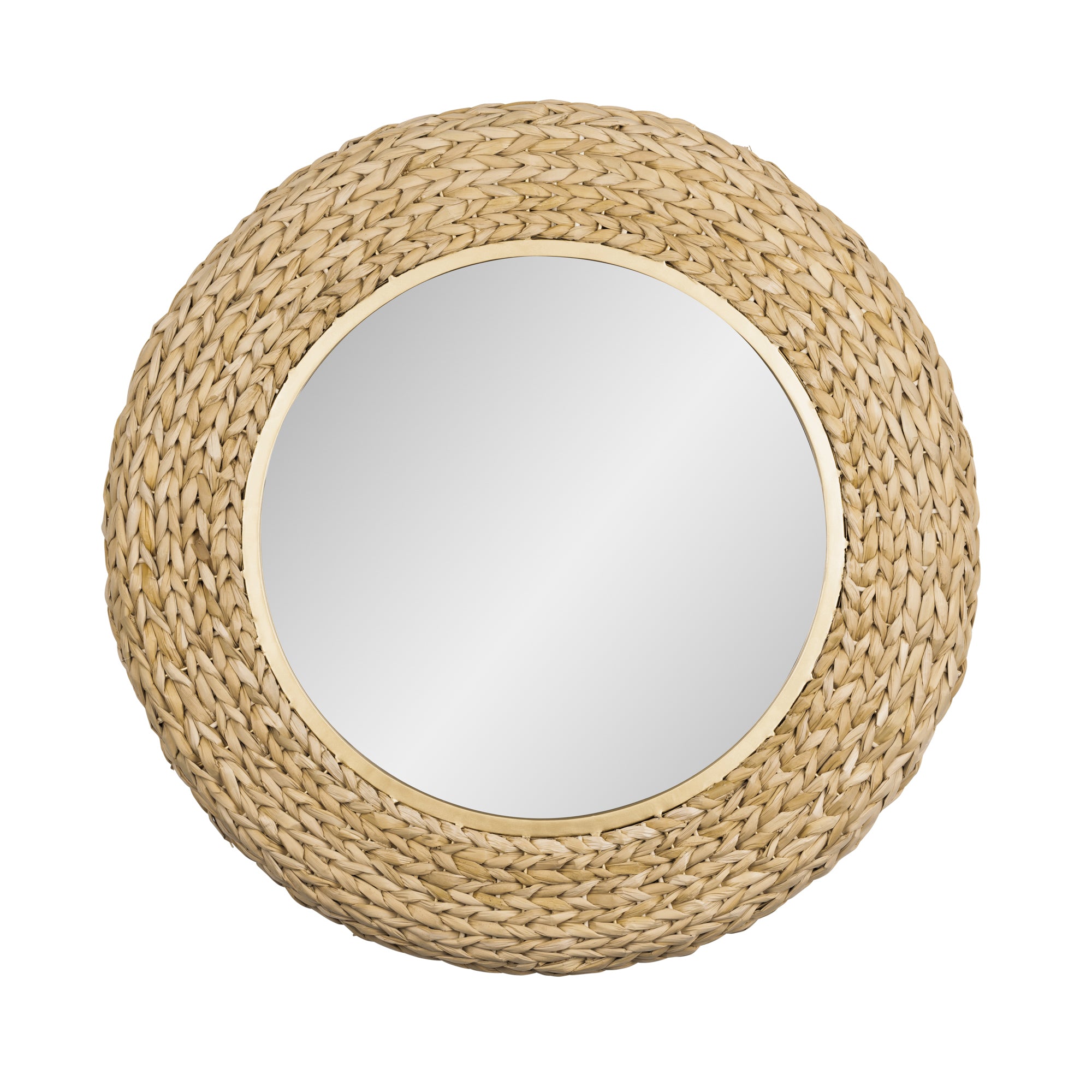Athena 30-in Round Wall Mirror