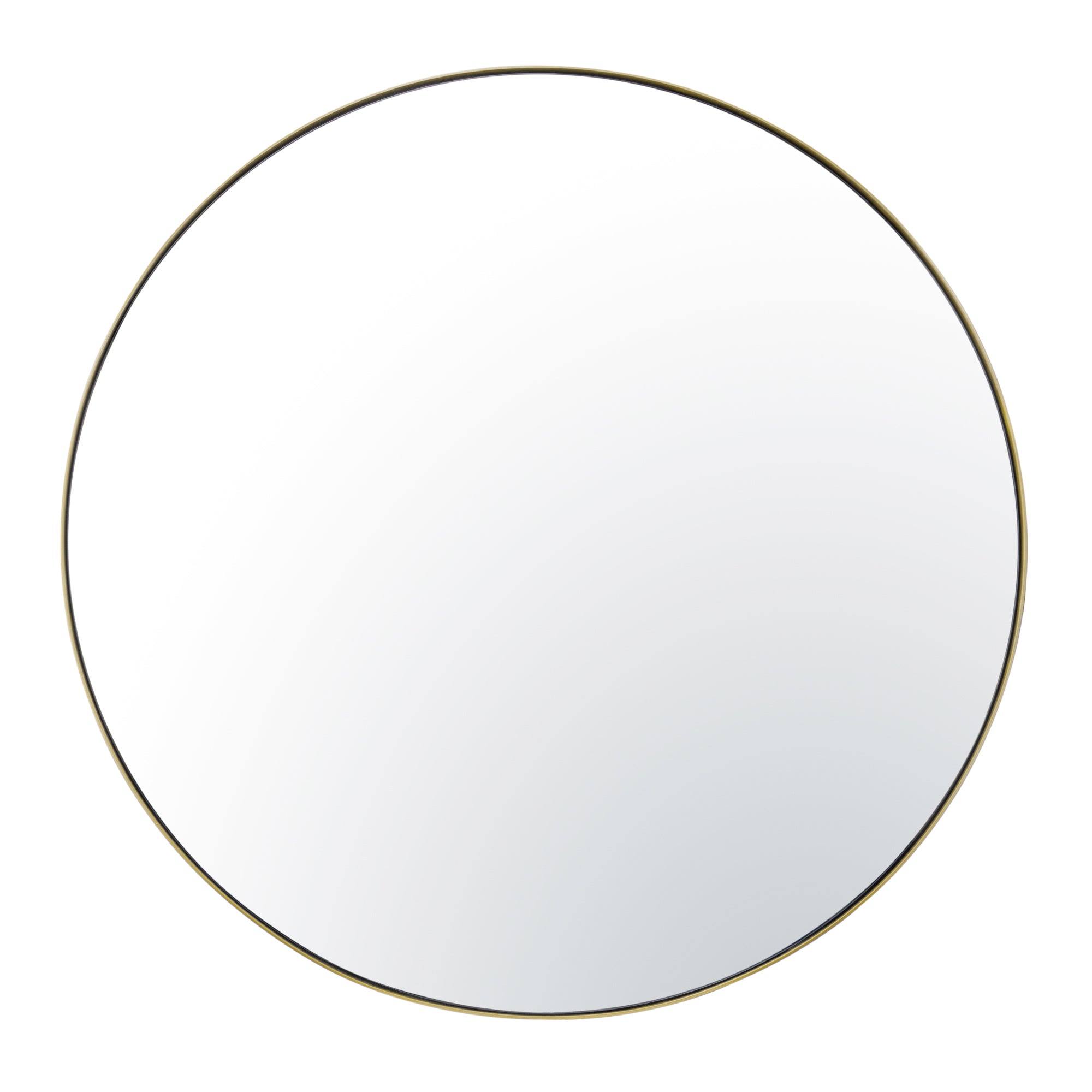 Tablet 40-in Round Wall Mirror