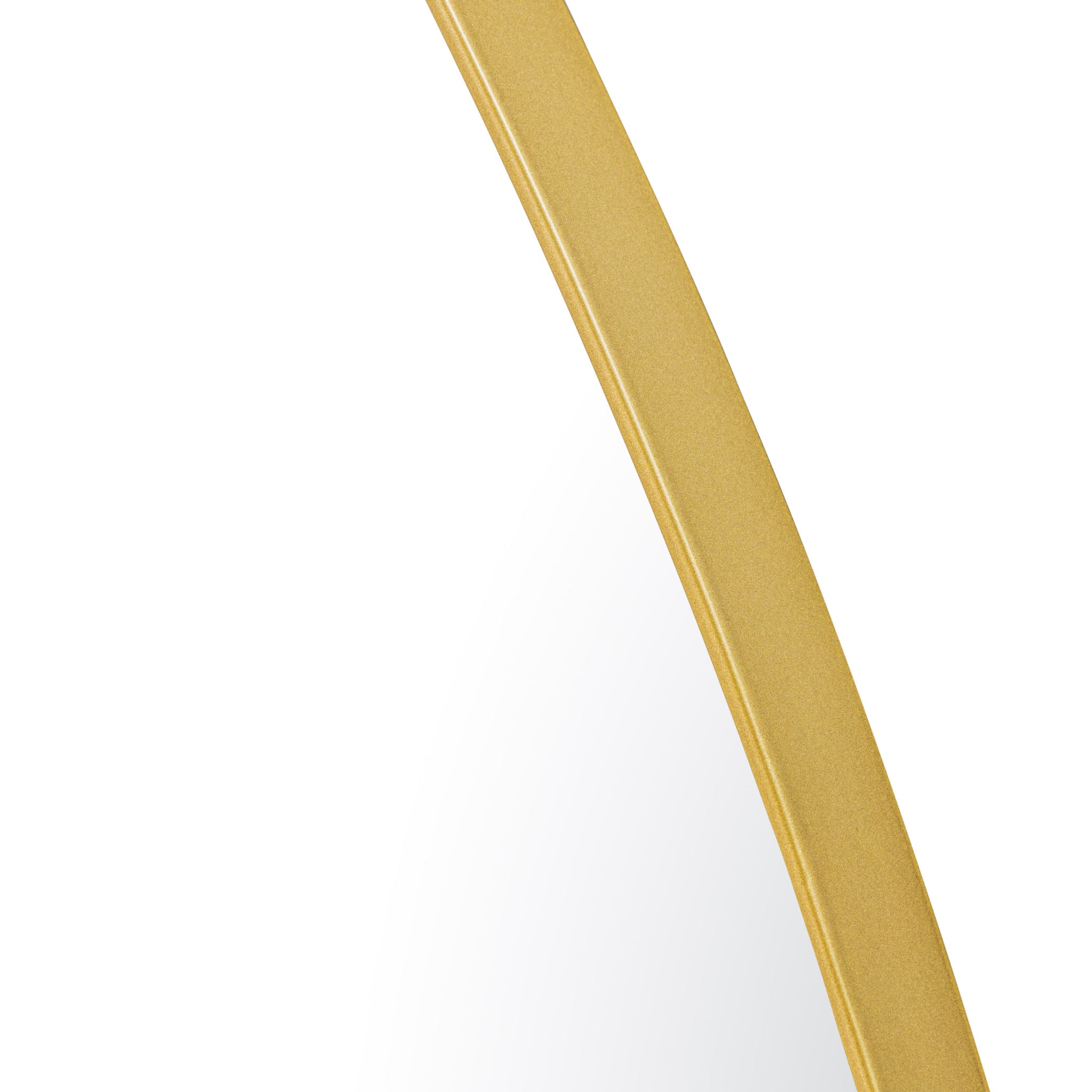 Tablet 22 x 30 Oval Mirror - Gold