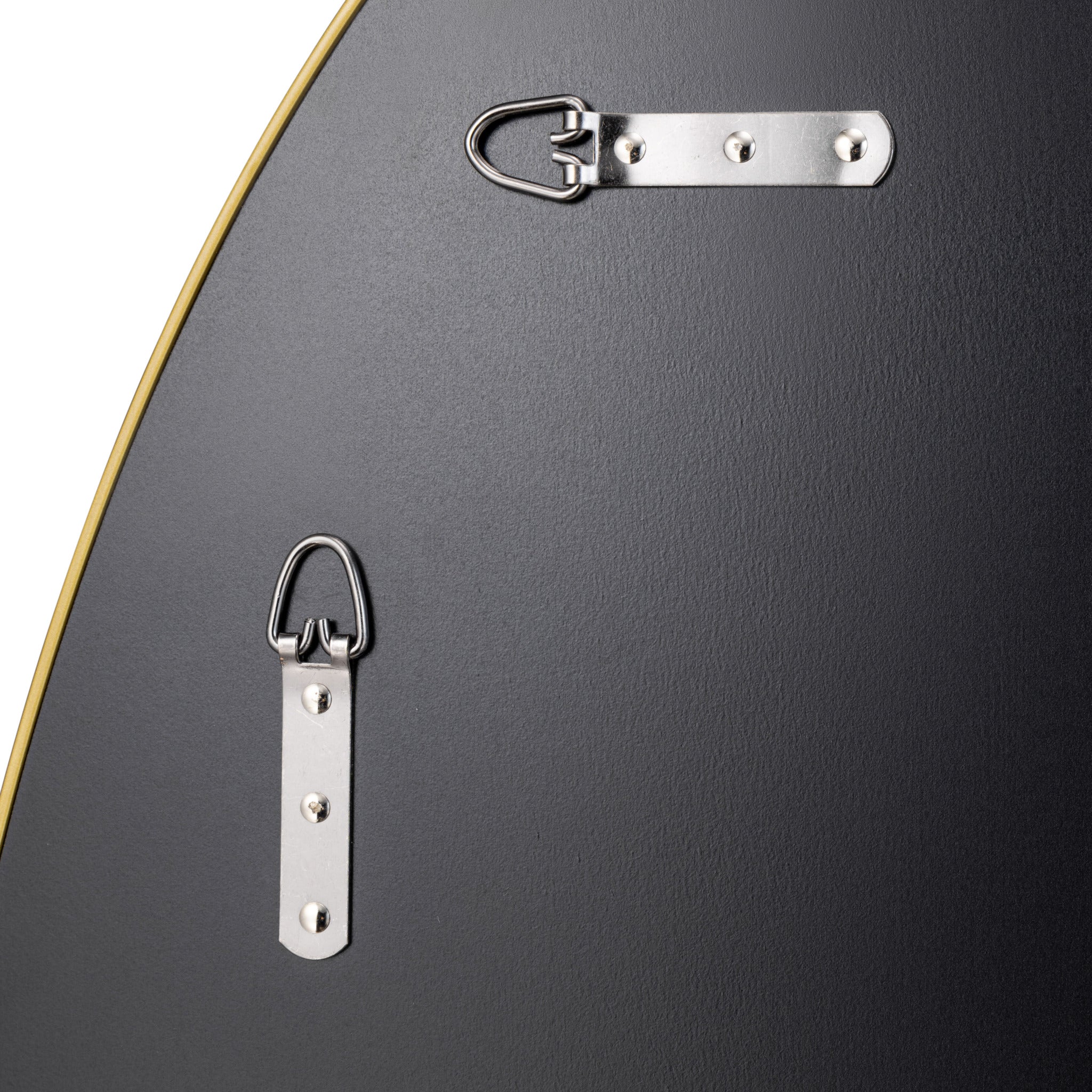 Tablet 22 x 30 Oval Mirror - Gold