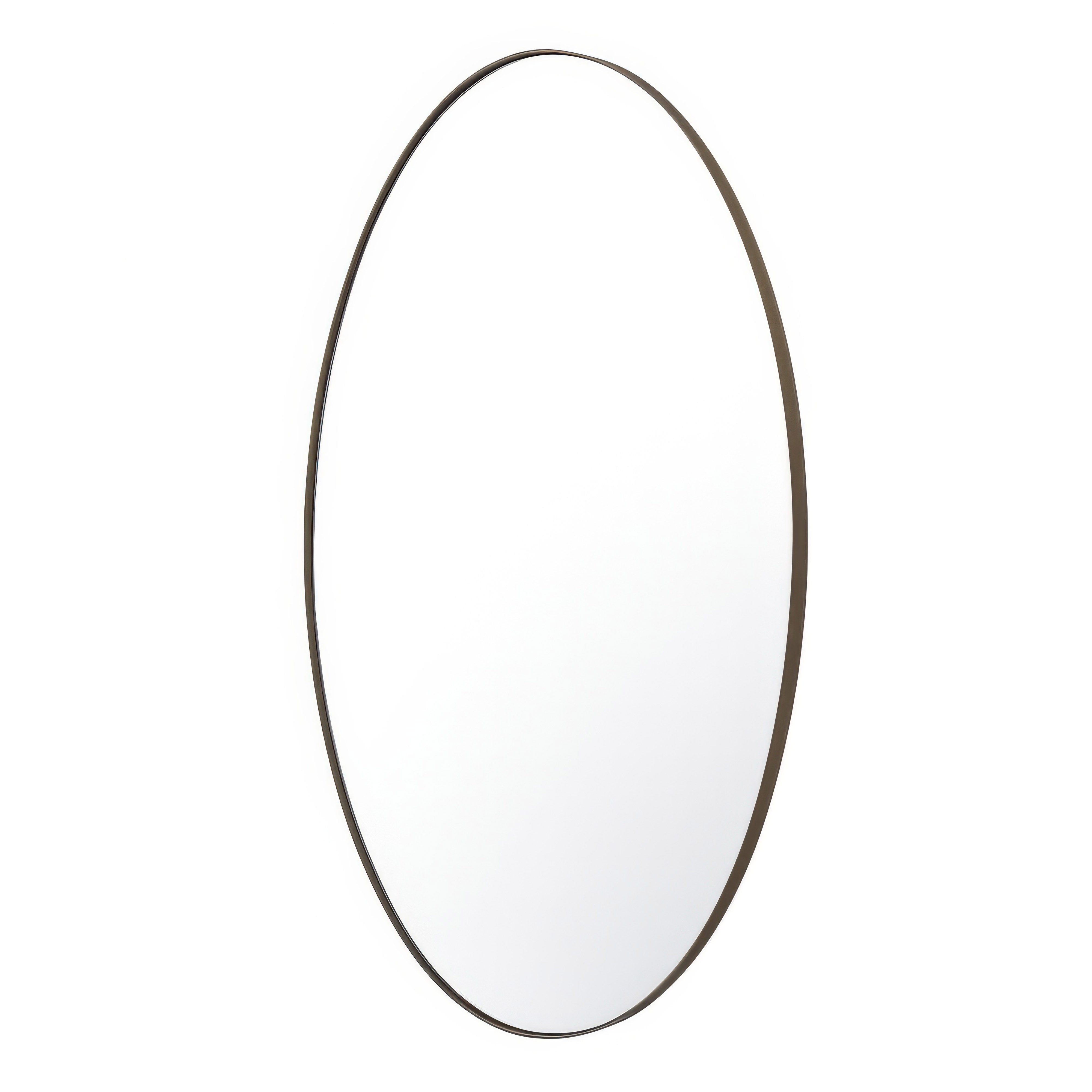Tablet 24 x 40 Oval Mirror - Bronze