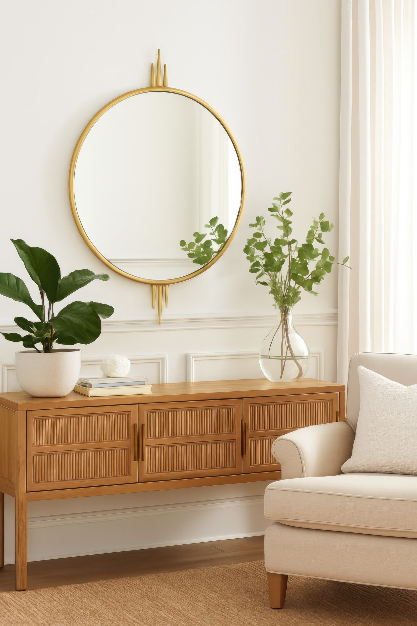 Propaganda 30x41 Wall Mirror