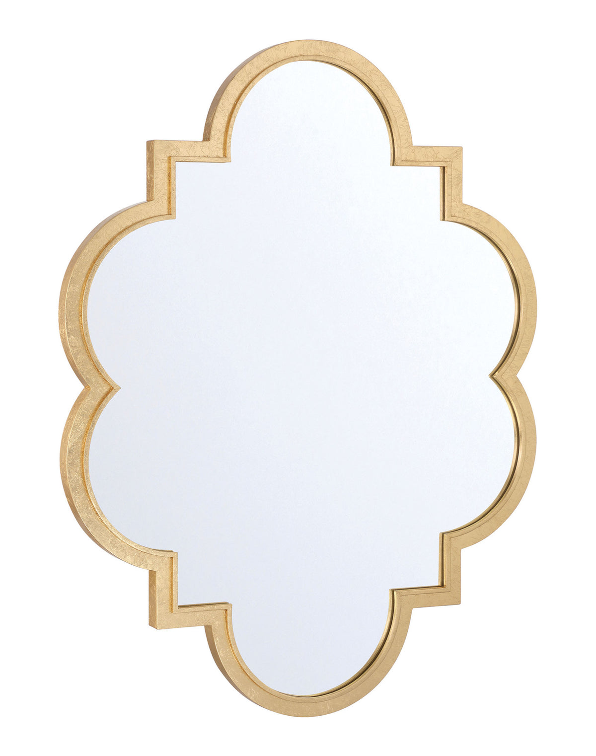 Cartouche Gold Leaf Decorative Mirror