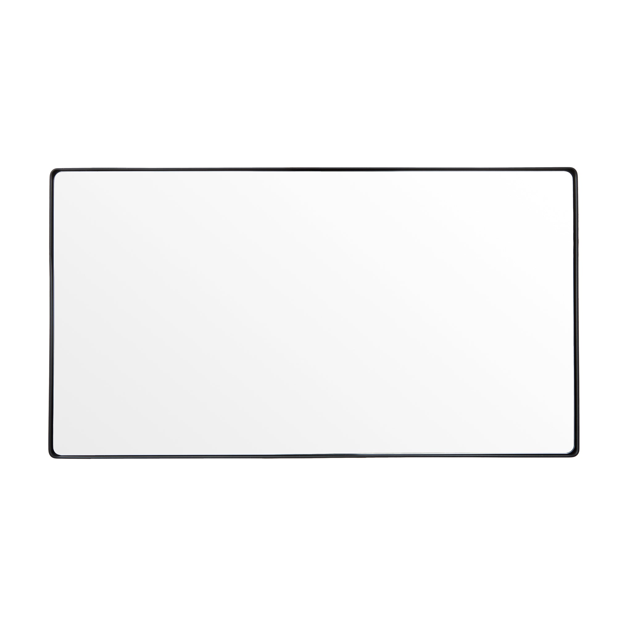Kye 22x40 Rounded Rectangular Wall Mirror - Black