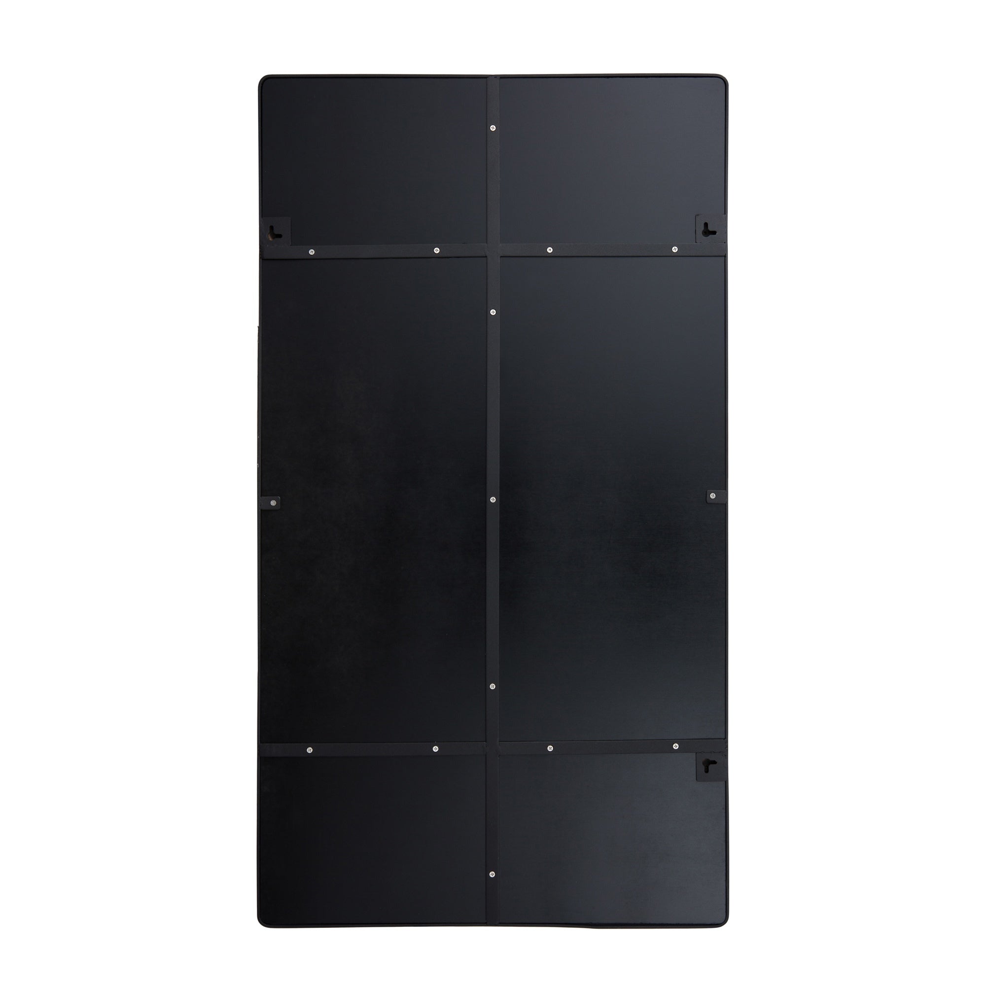 Kye 22x40 Rounded Rectangular Wall Mirror - Black
