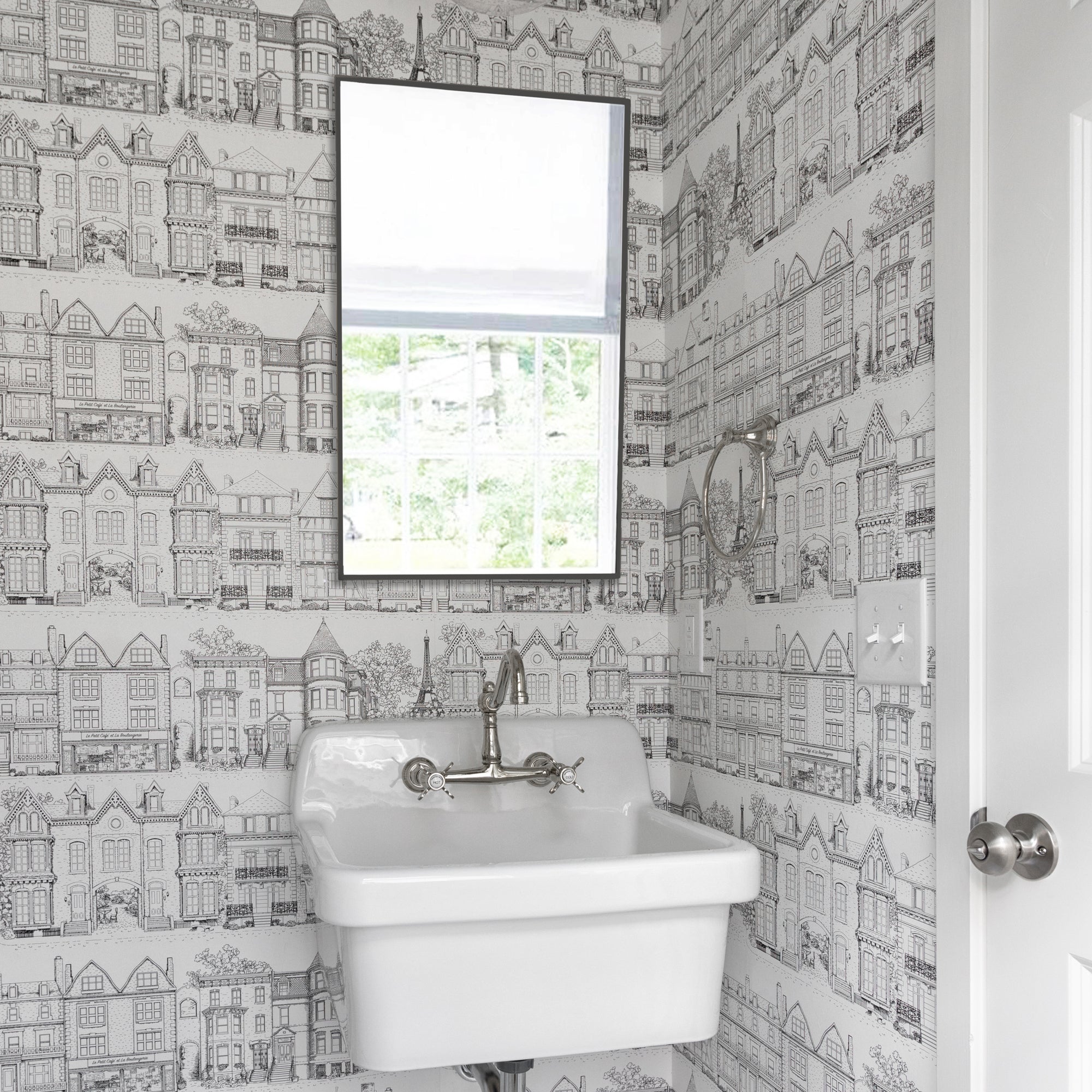 Kye 22x40 Rounded Rectangular Wall Mirror