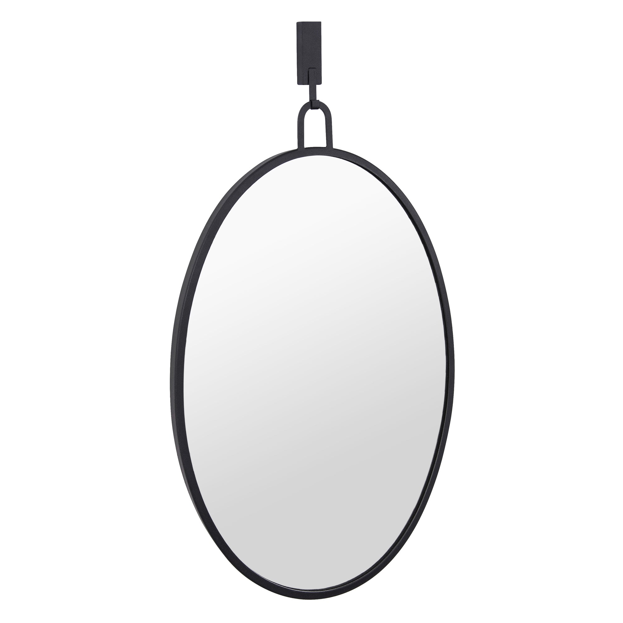 Stopwatch 4DMI0110 22x30 Oval Mirror - Black