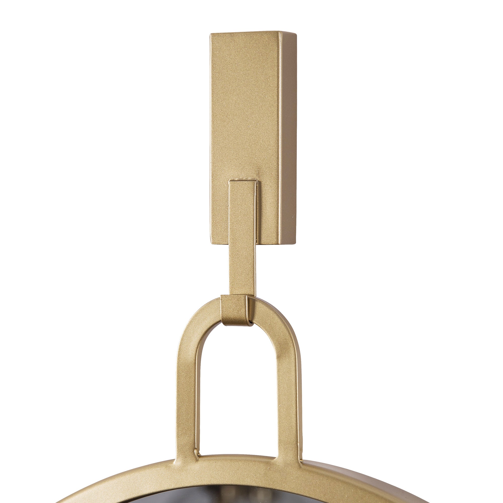 Stopwatch 22x30 Oval Powder Room Mirror - Gold
