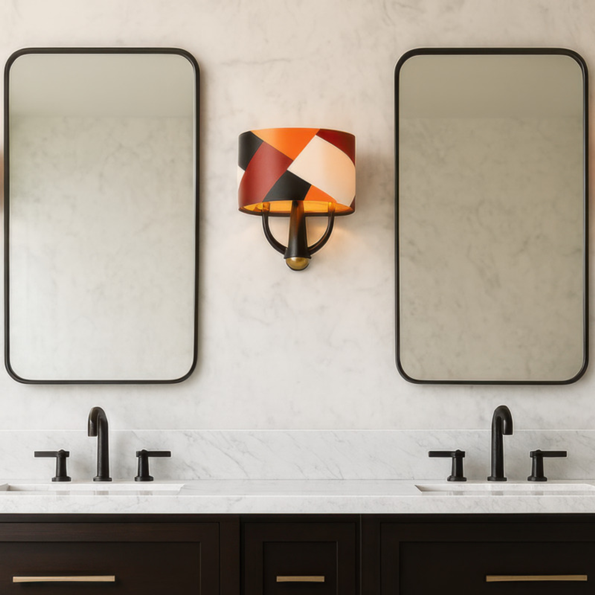 Patchwork 2-Light Sconce