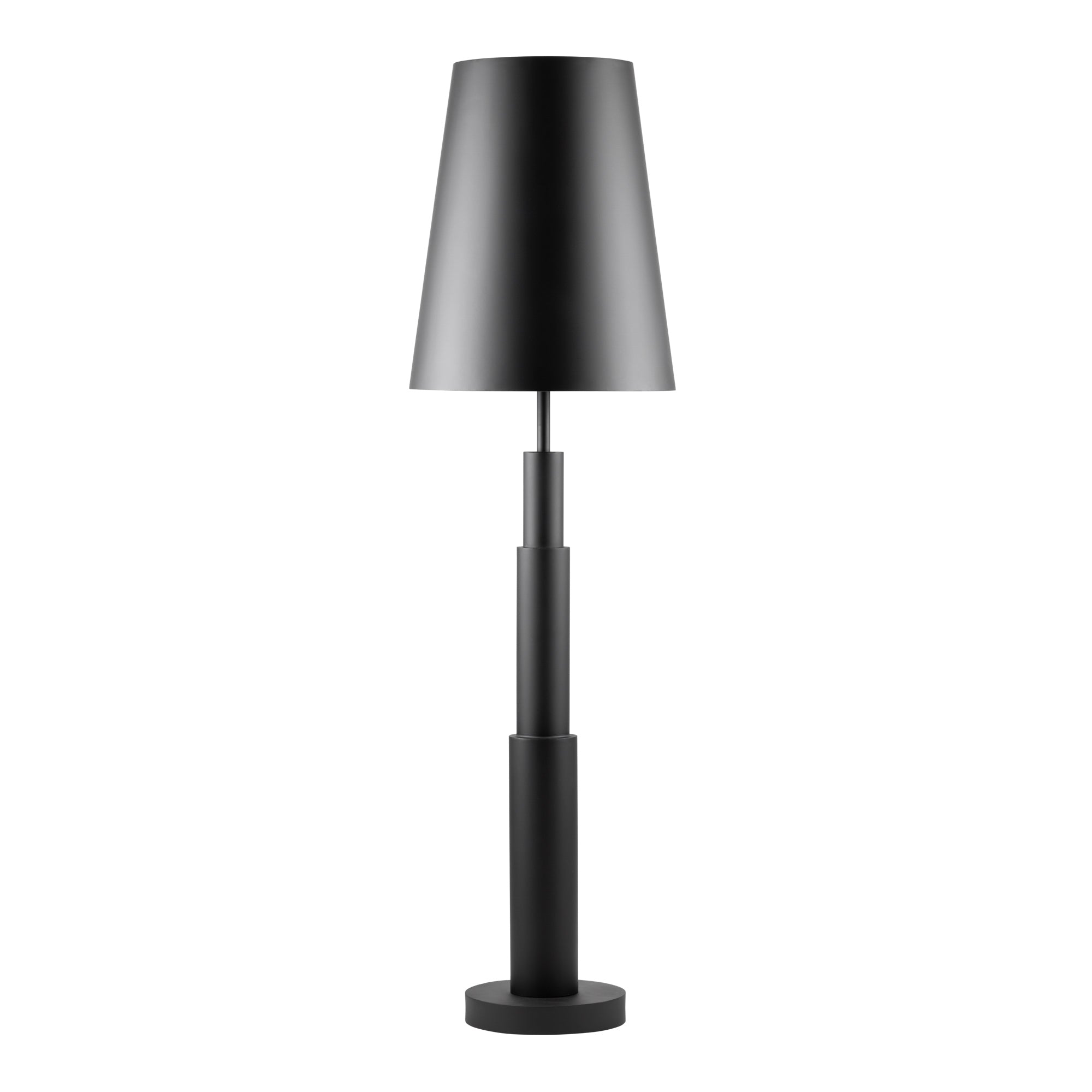 Giustino 6 Light Floor Lamp - Matte Black