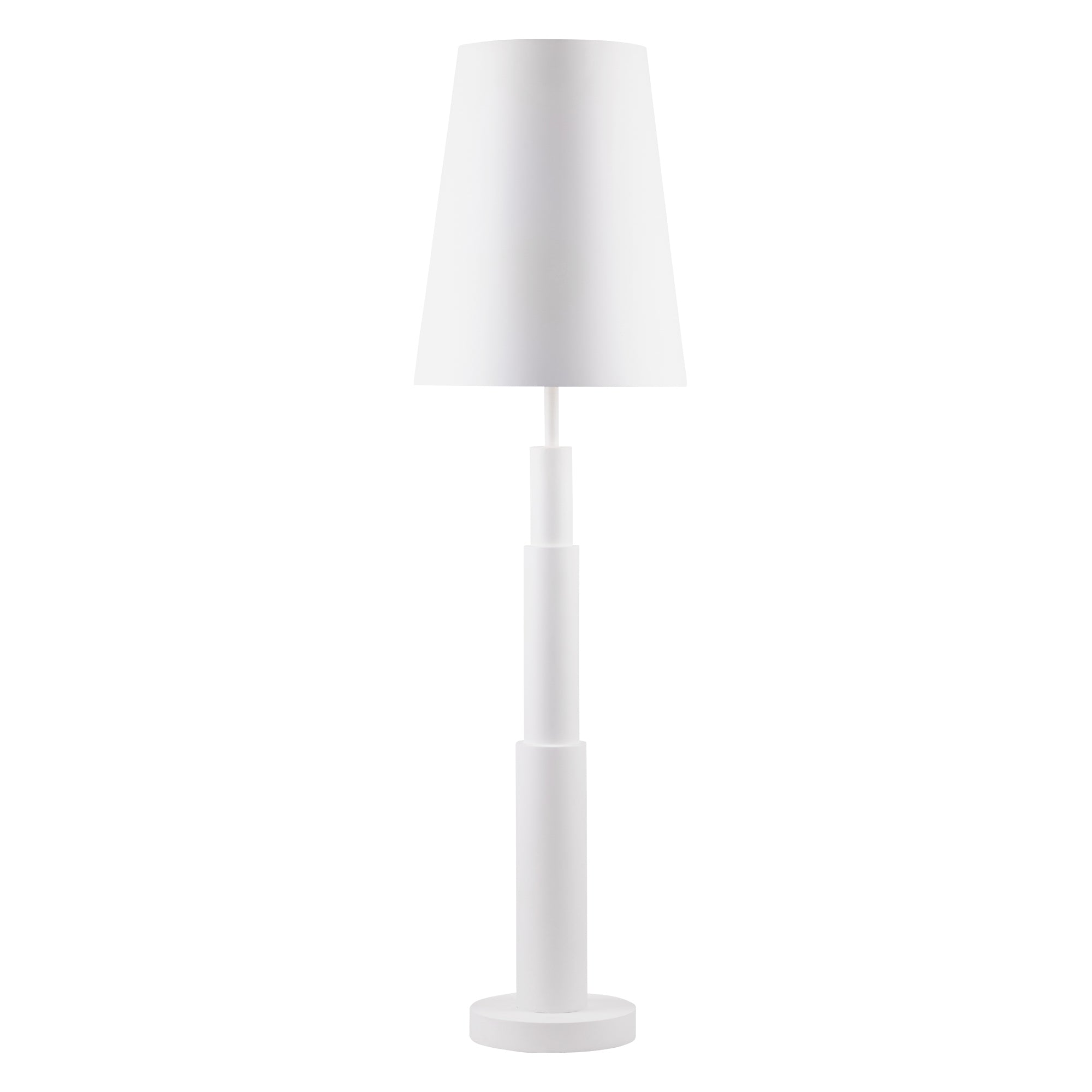 Giustino 6 Light Floor Lamp - Matte White
