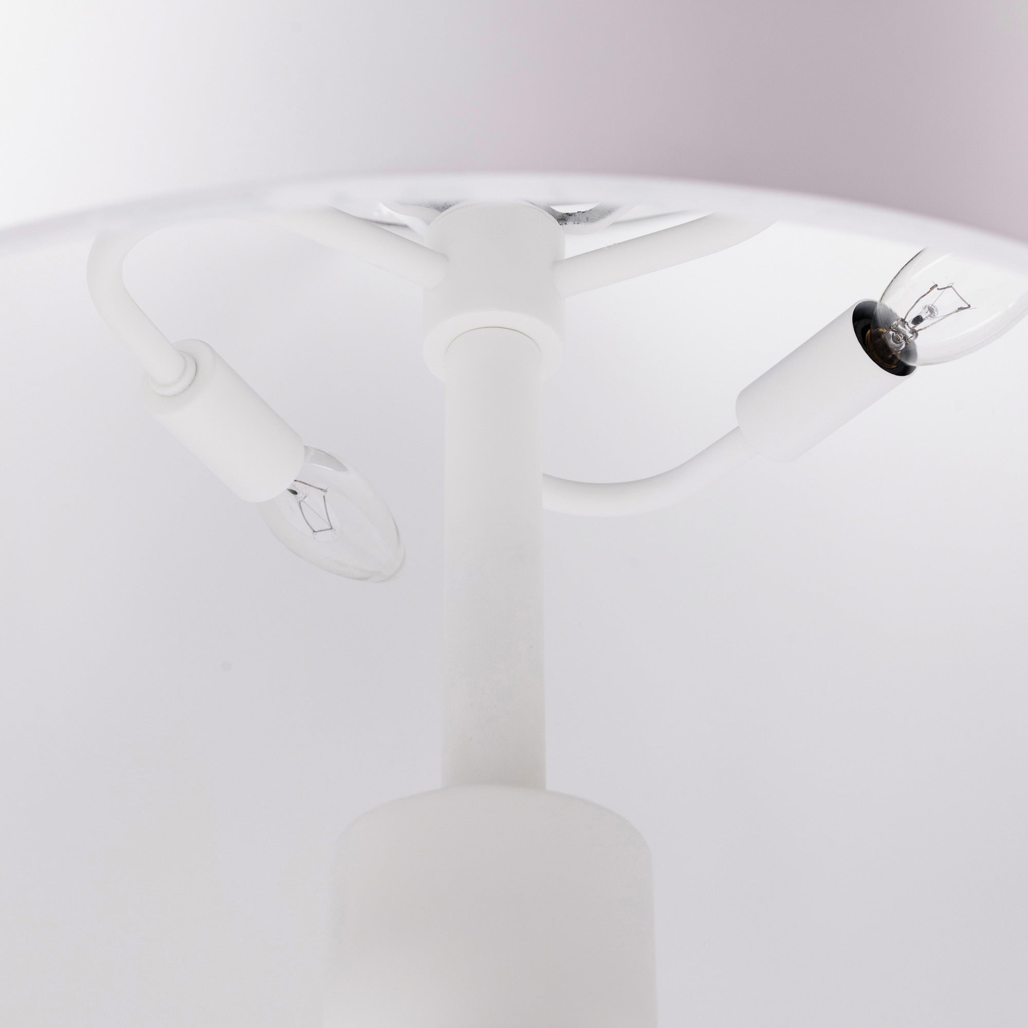 Giustino 3 Light Table Lamp - Matte White