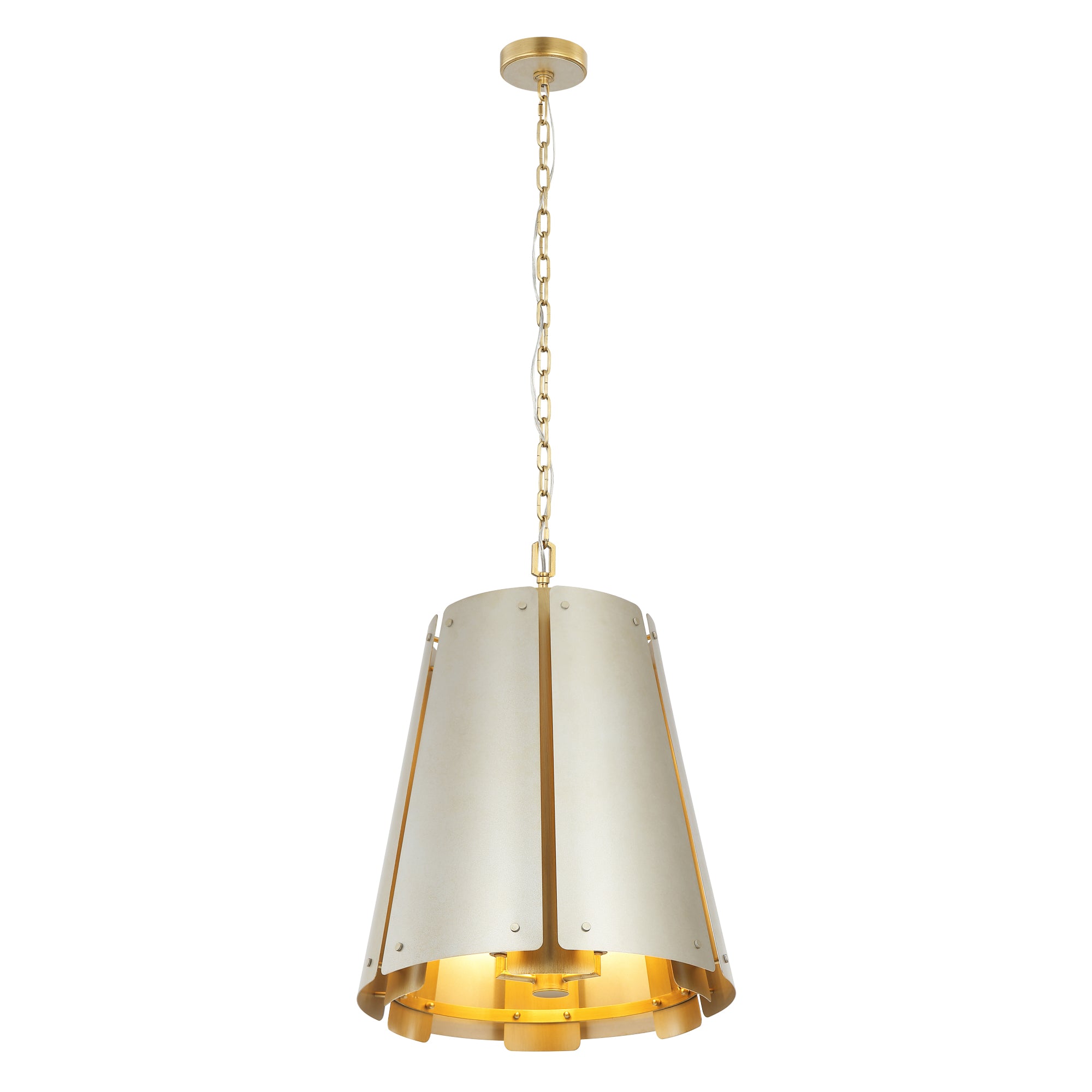 Peep Show 6-Light - Sunwashed Silver/Brushed Sienna