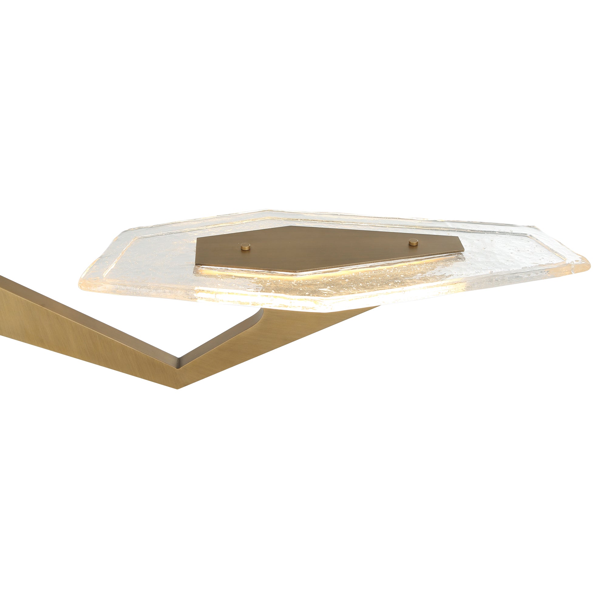 Down the Wrong Path 2-Light Medium Linear - Brass Kisser