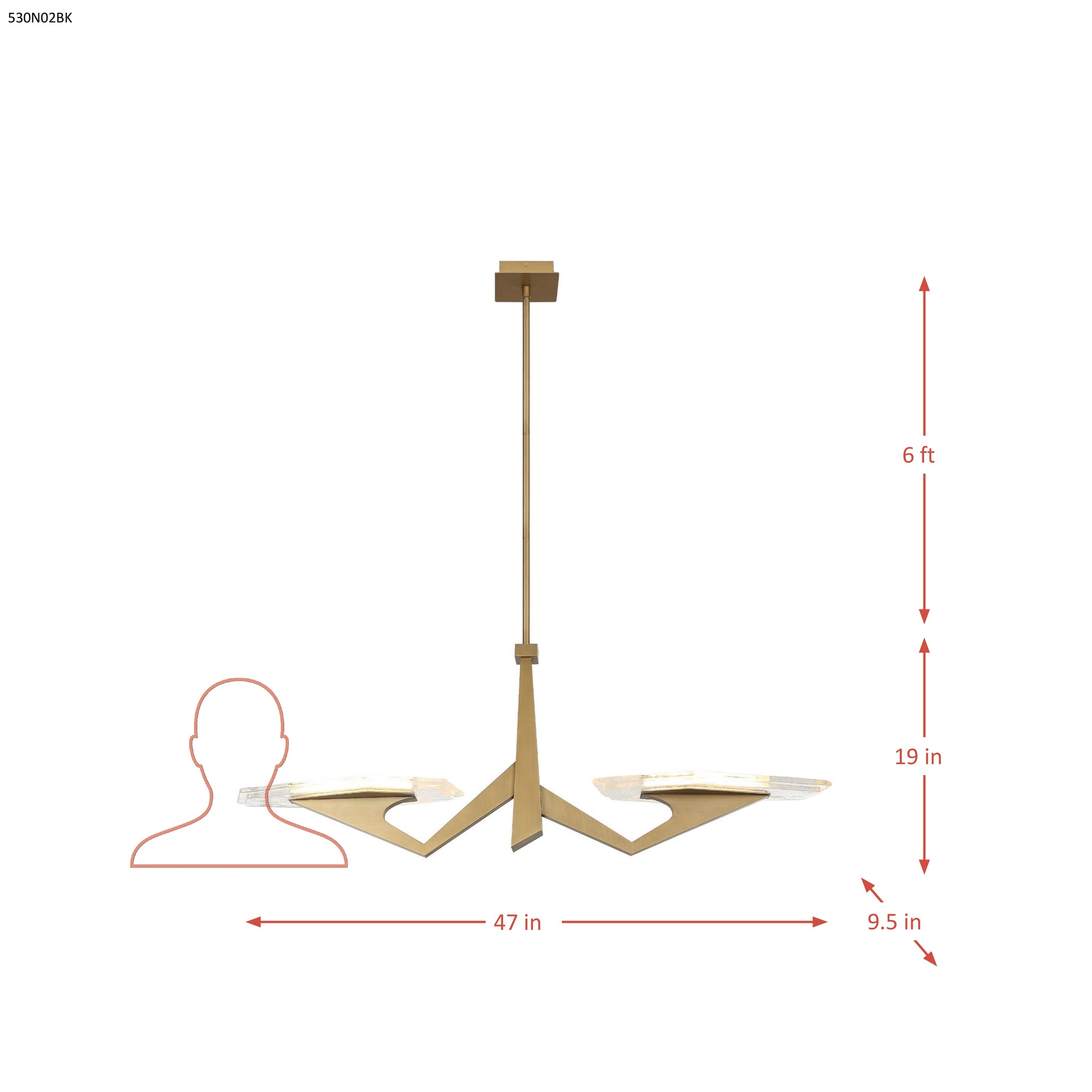 Down the Wrong Path 2 Light Medium Linear - Brass Kisser