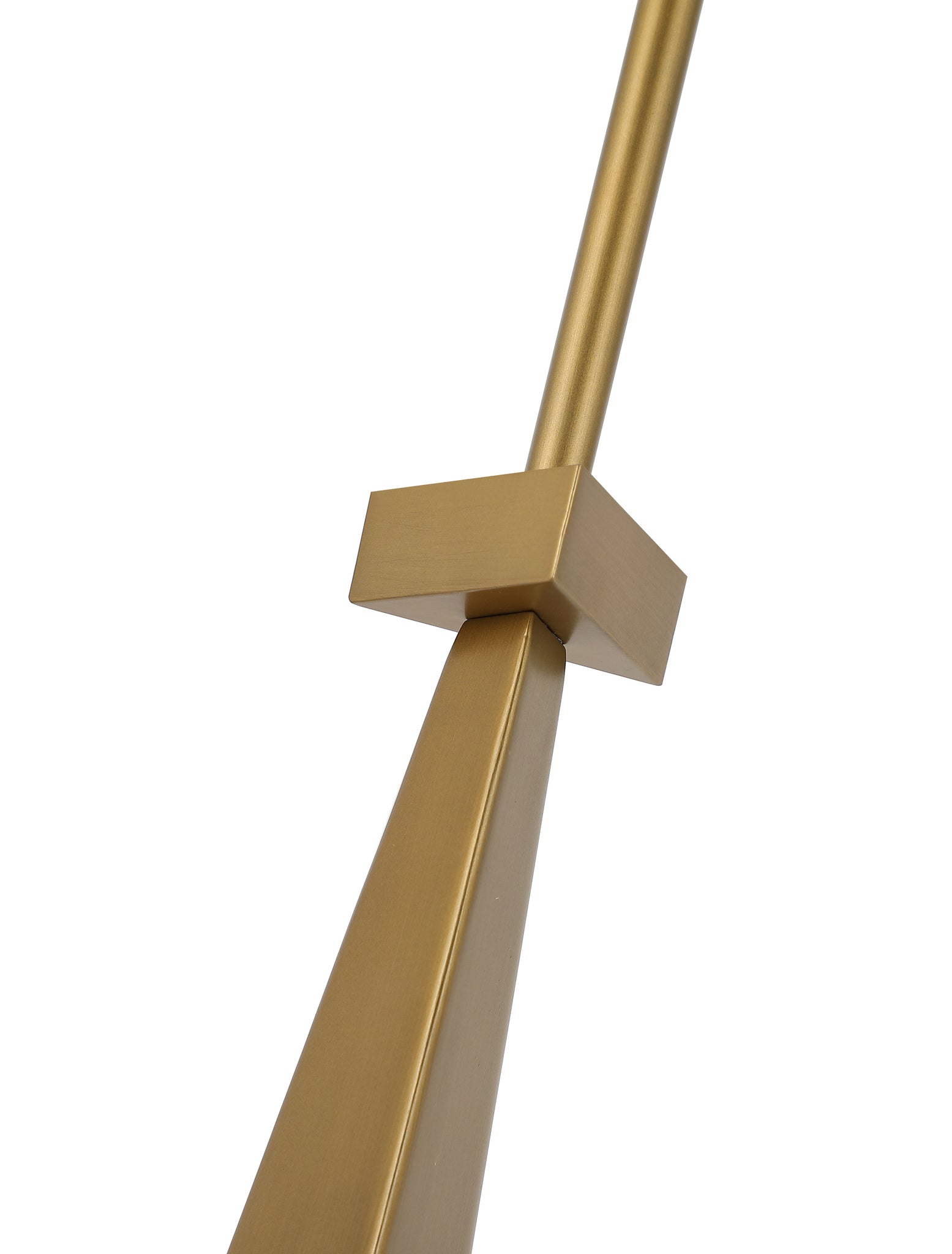 Down the Wrong Path 3 Light Pendant - Brass Kisser