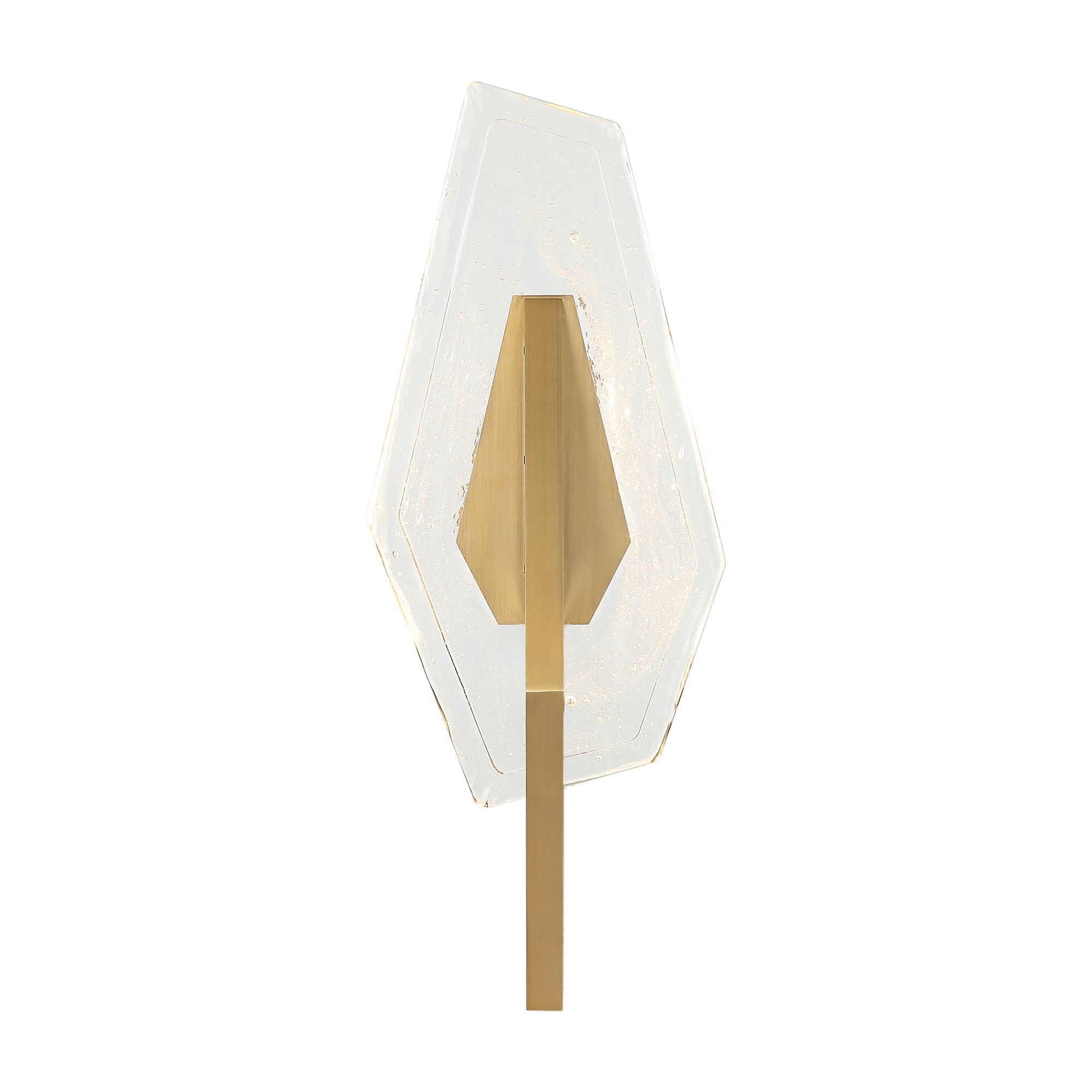 Down the Wrong Path 1 Light Sconce - Brass Kisser